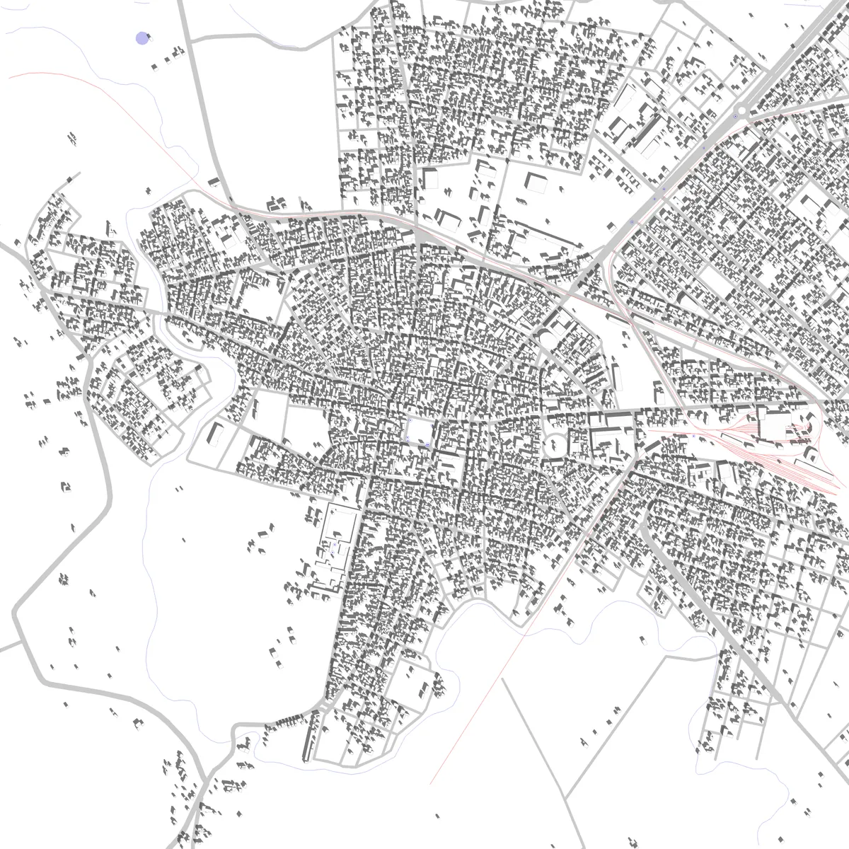 Viacha site plan (2.5 km)