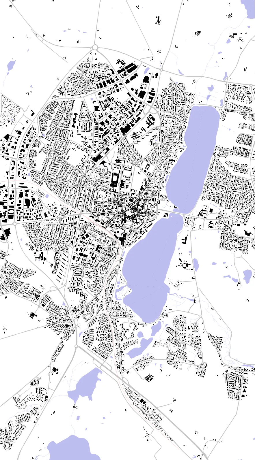 Viborg figure ground plan
