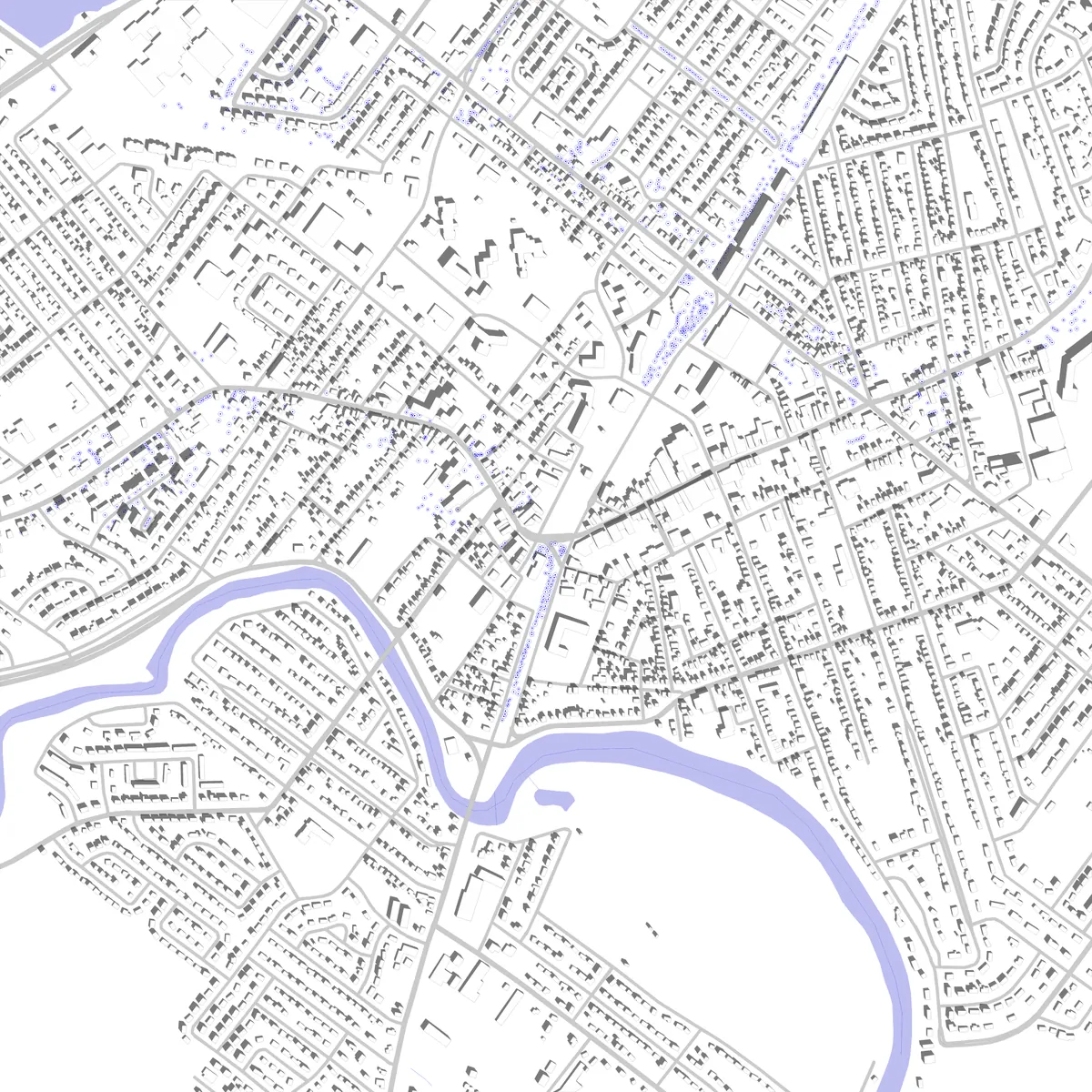 Victoriaville site plan (2.5 km)