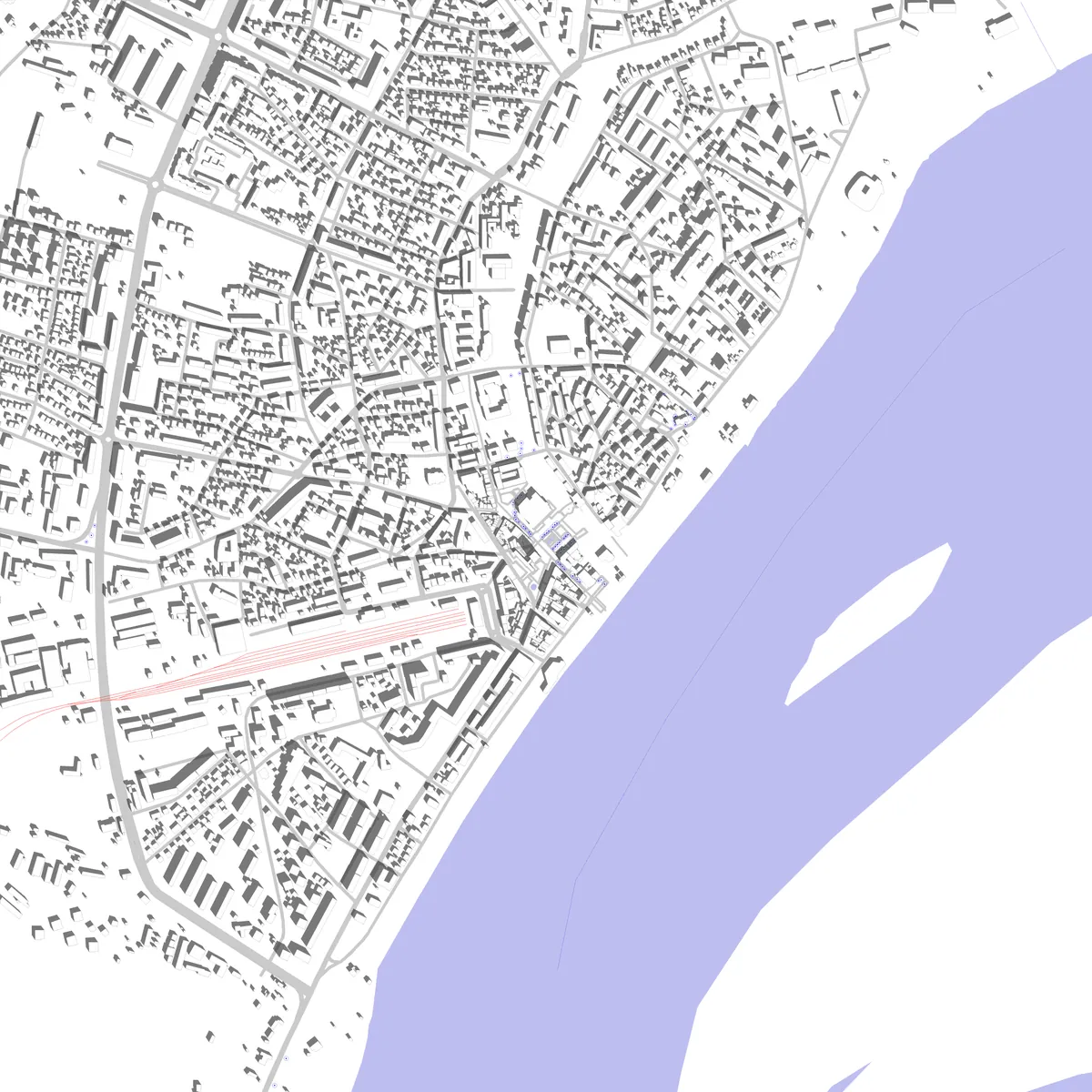 Vidin site plan (2.5 km)