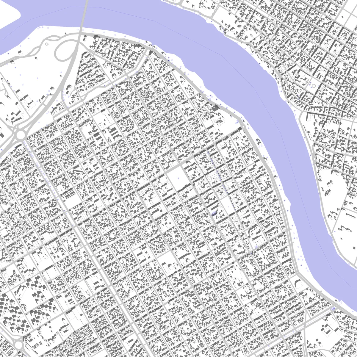 Viedma site plan (2.5 km)