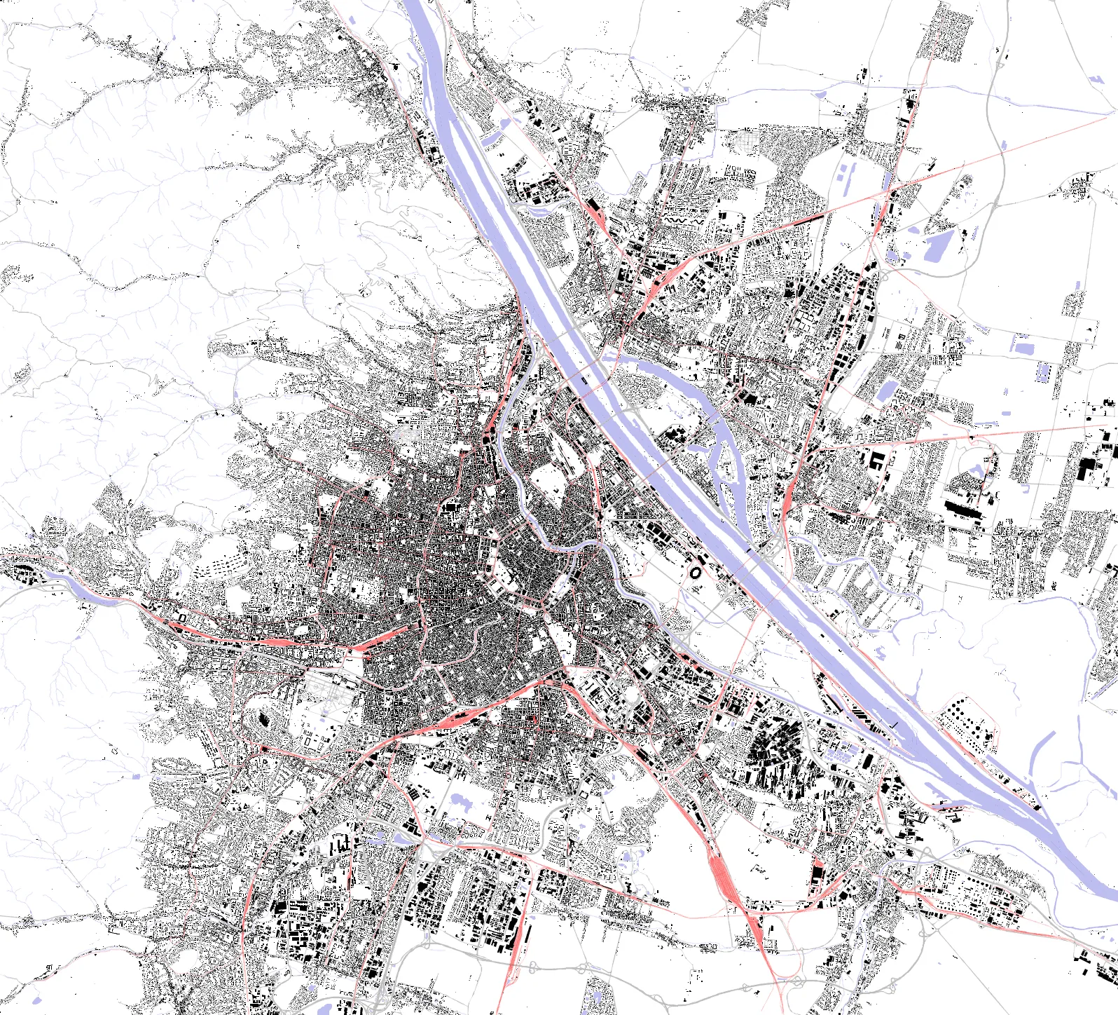 Vienna figure ground plan
