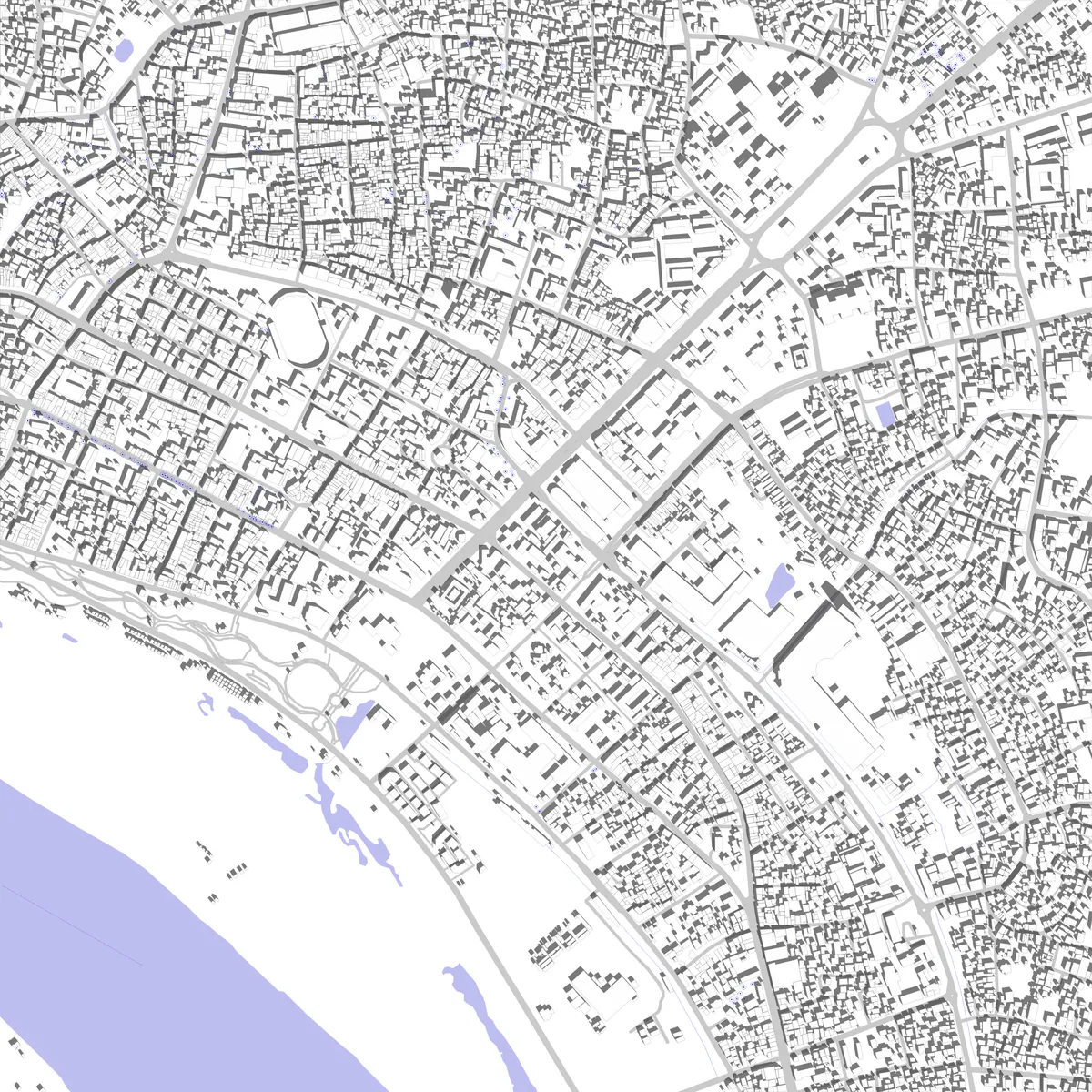 Vientiane site plan (2.5 km)