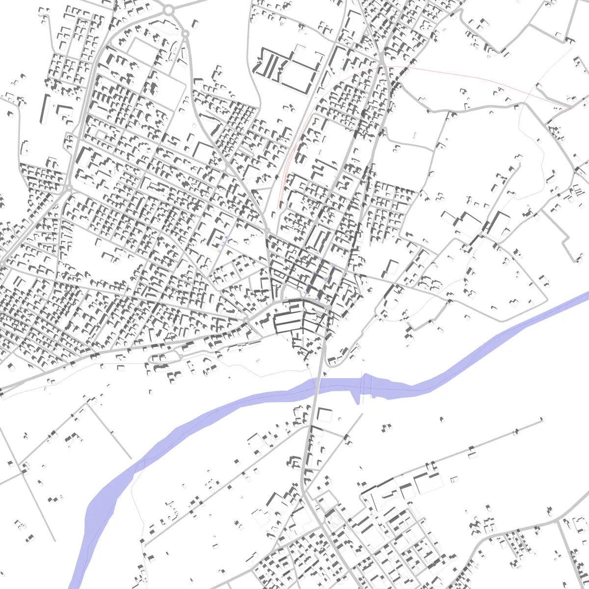 Vignola planimetria di sito (2.5 km)