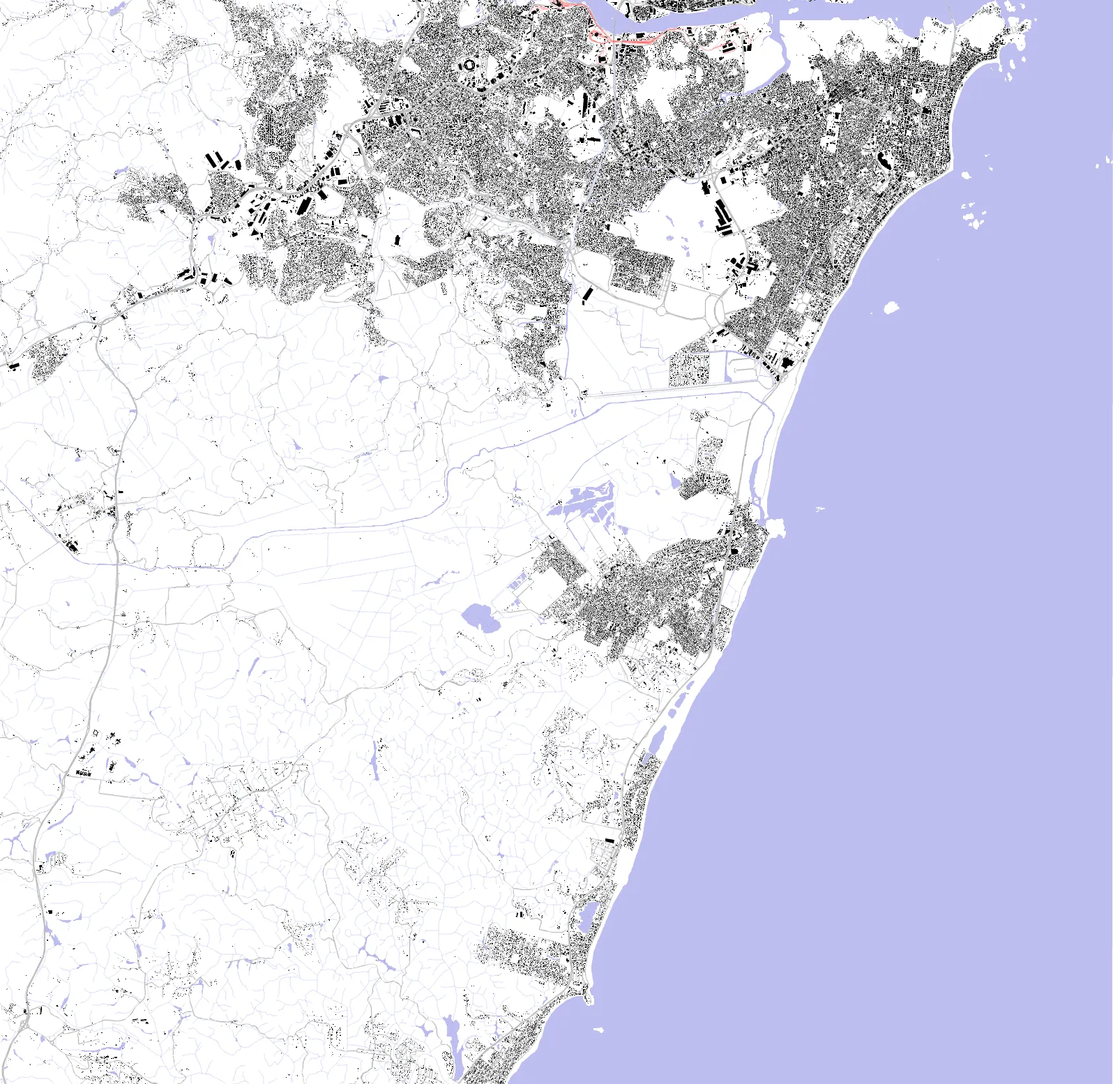 Vila Velha planta de cheios e vazios