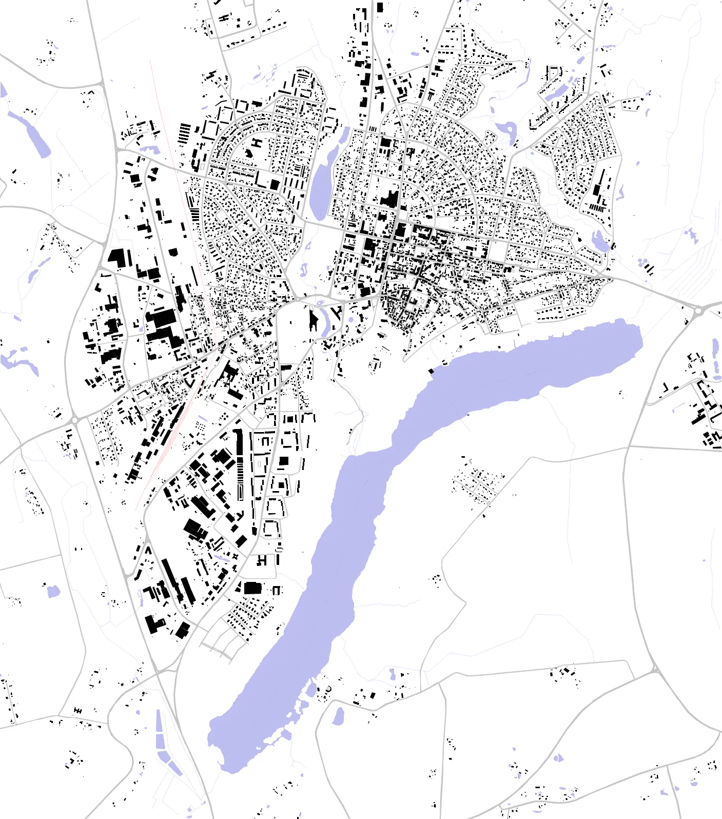 Viljandi figure ground plan