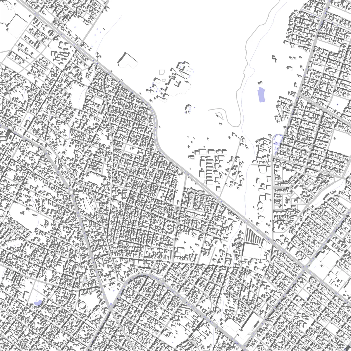 Villa Ibarra site plan (2.5 km)