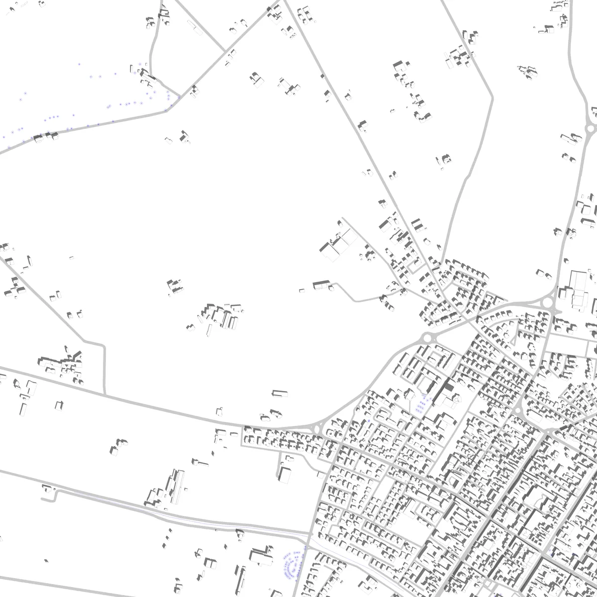Villafranca di Verona site plan (2.5 km)
