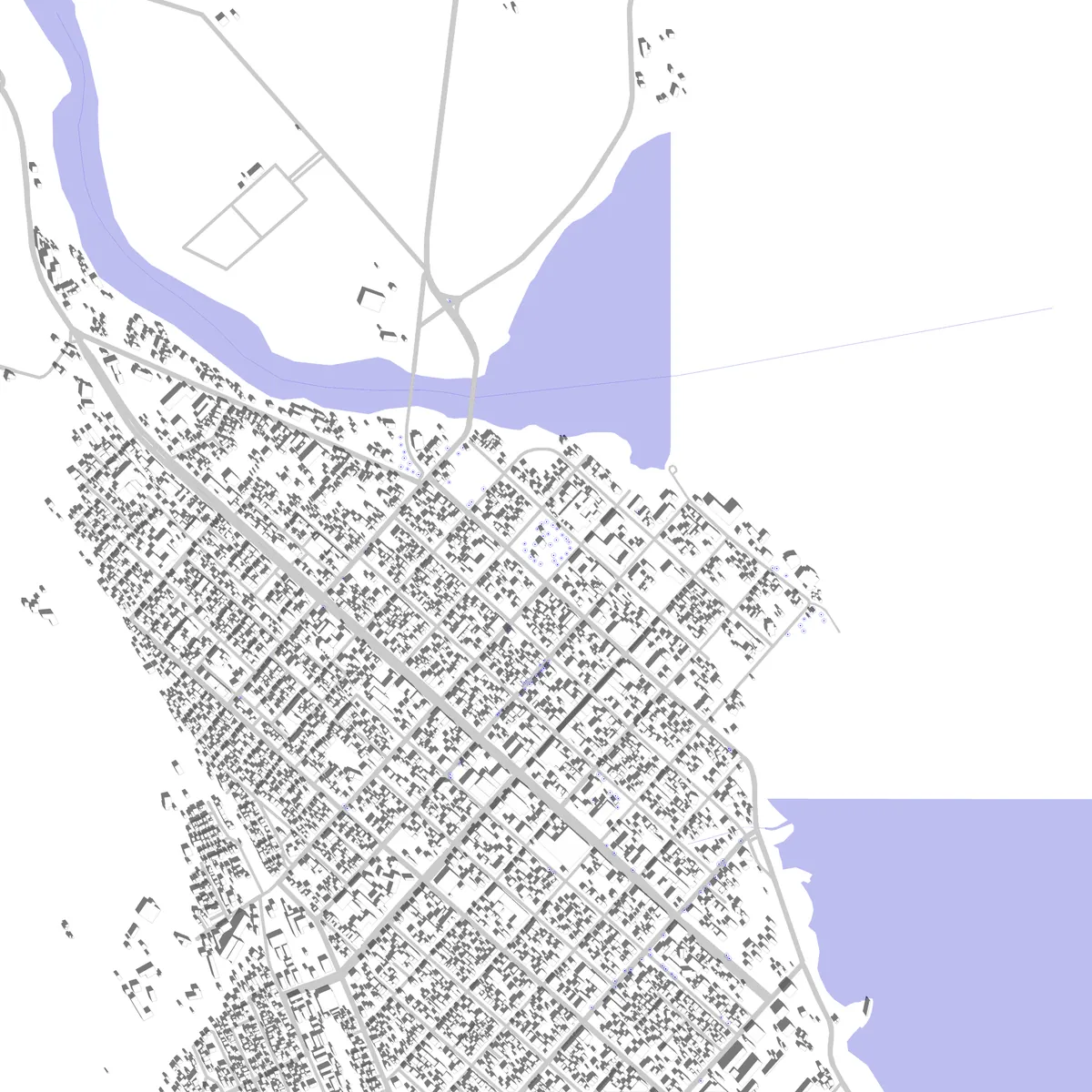 Villarrica site plan (2.5 km)