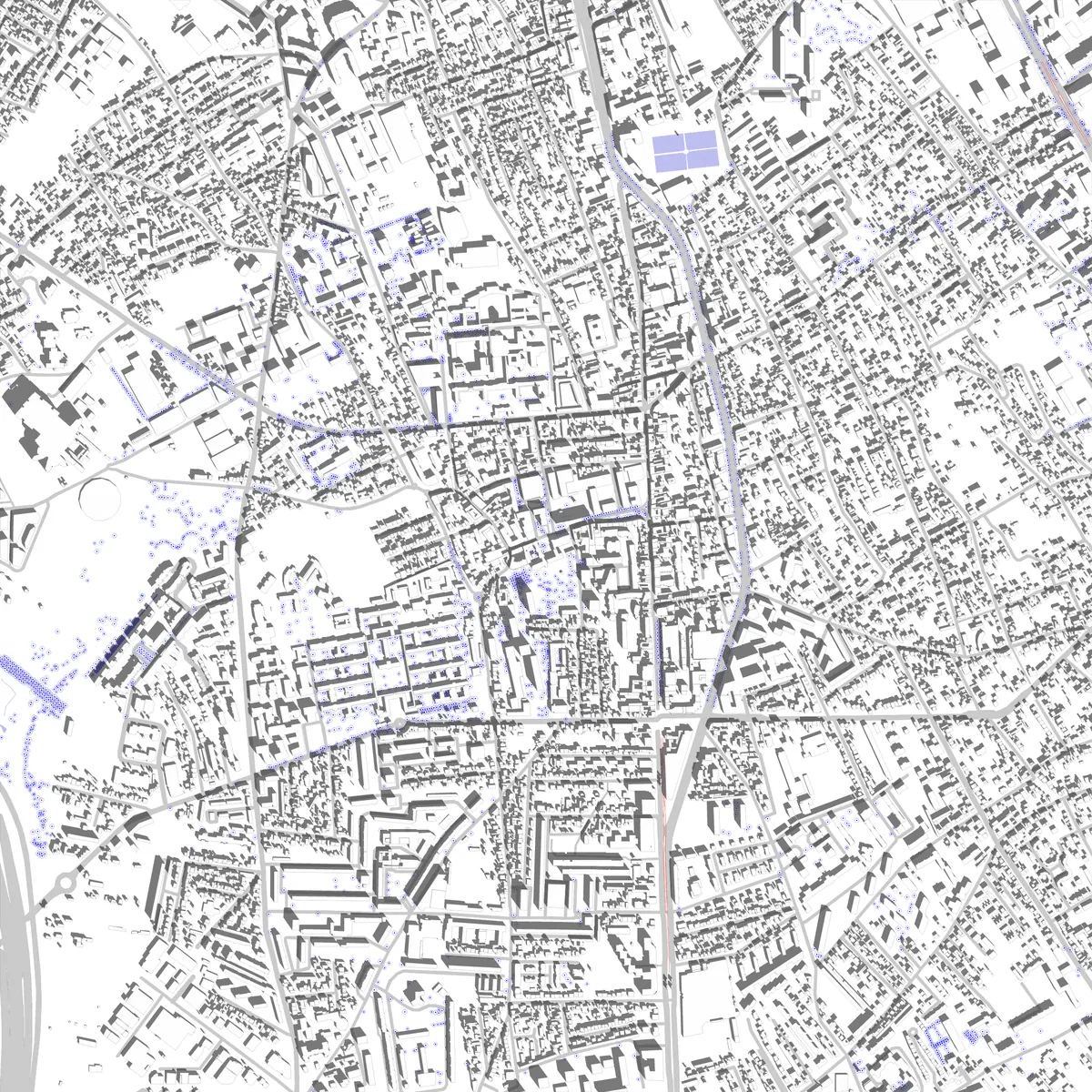 Villejuif site plan (2.5 km)