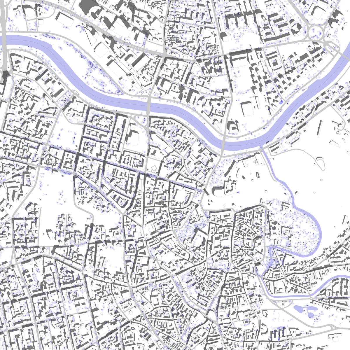 Vilnius site plan (2.5 km)