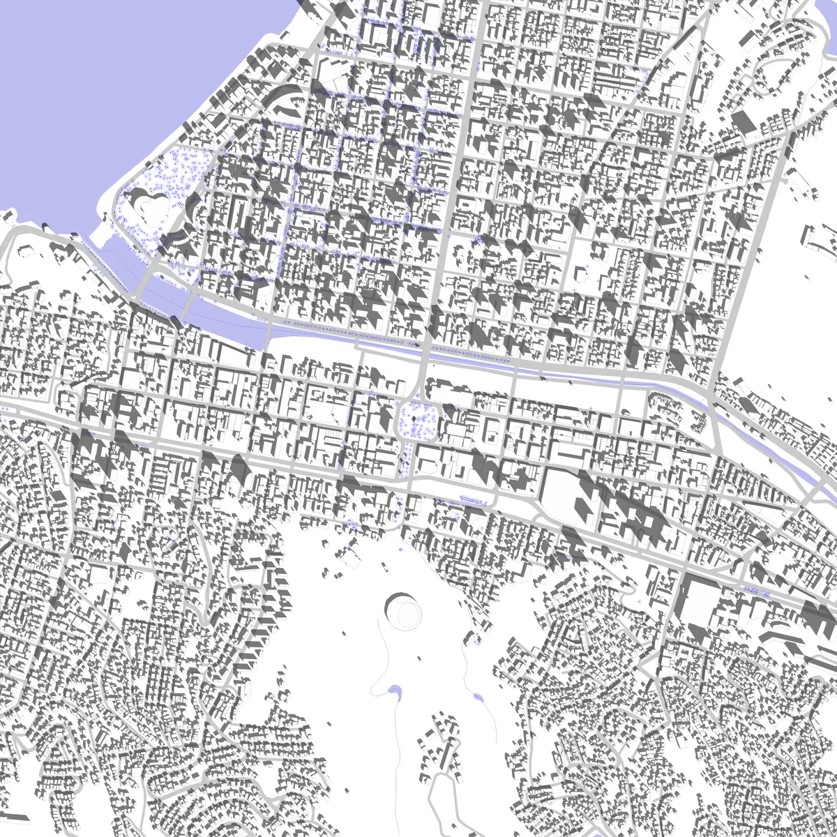 Viña del Mar site plan (2.5 km)