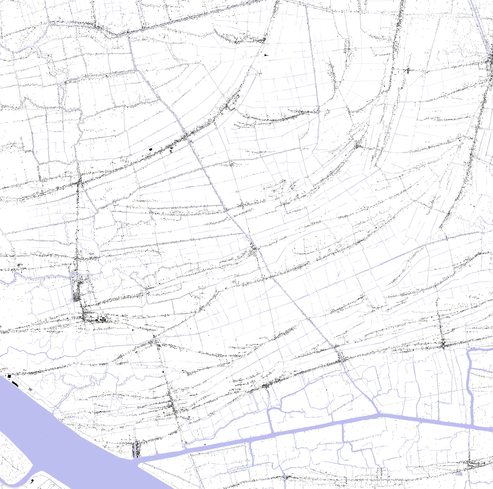 Vĩnh Long figure ground plan