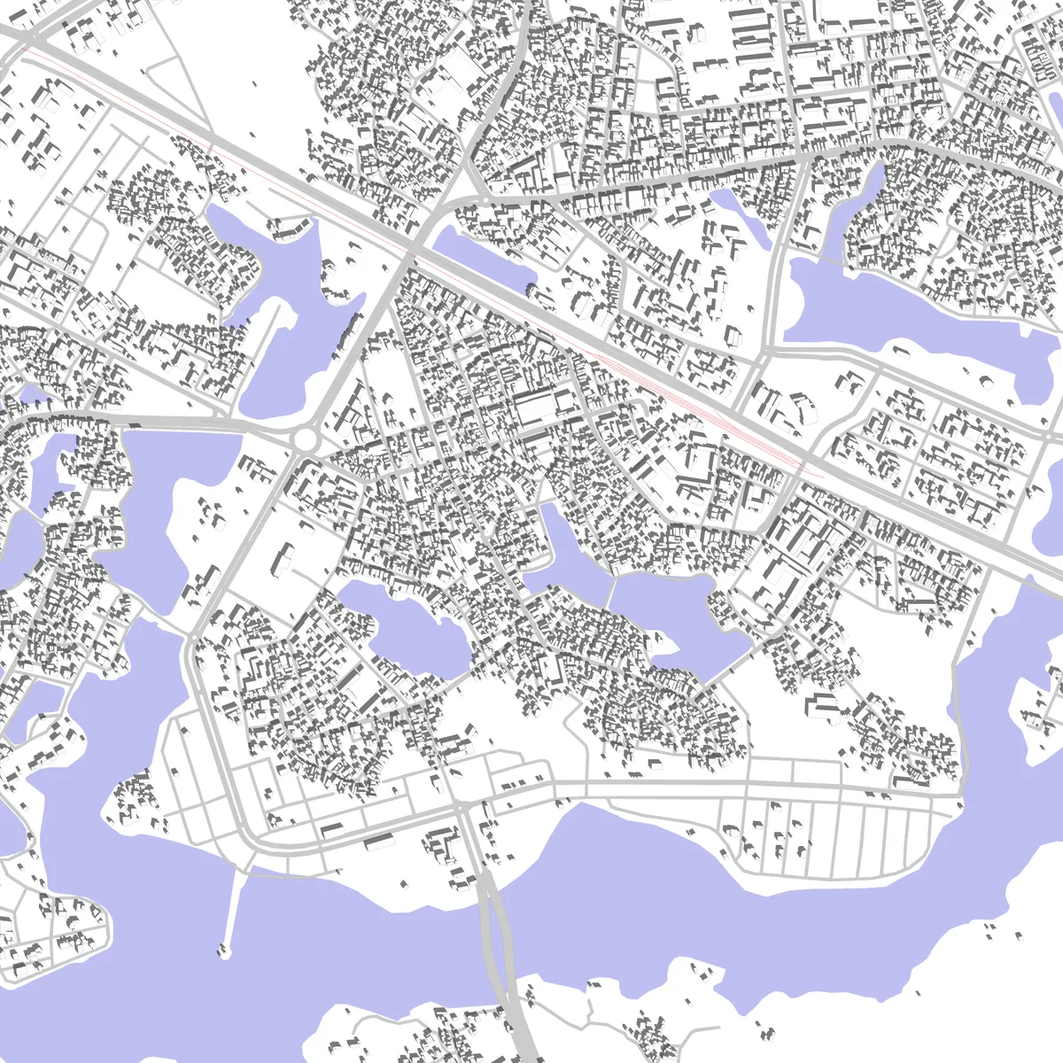 Vĩnh Yên site plan (2.5 km)