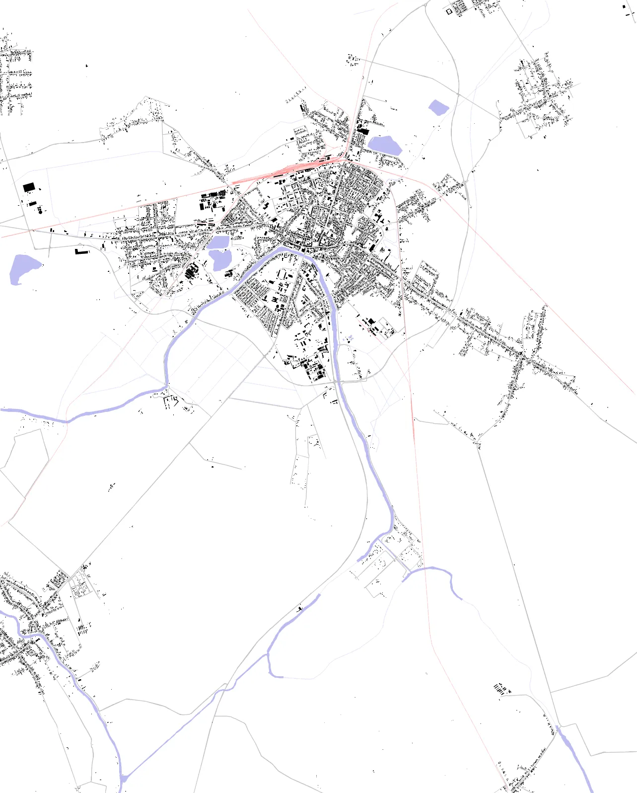 Vinkovci figure ground plan