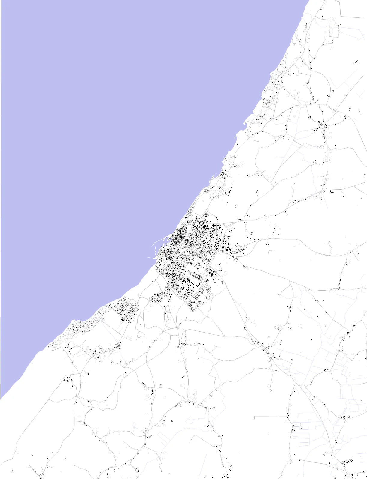 Visby figur-bakgrundsplan