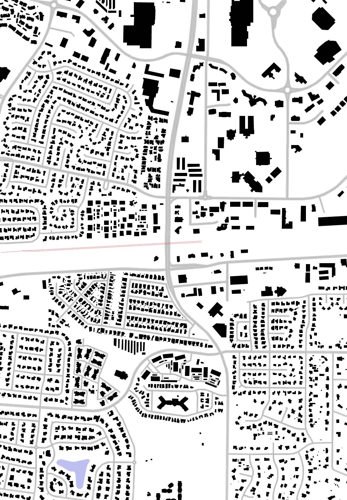 Vista figure ground plan
