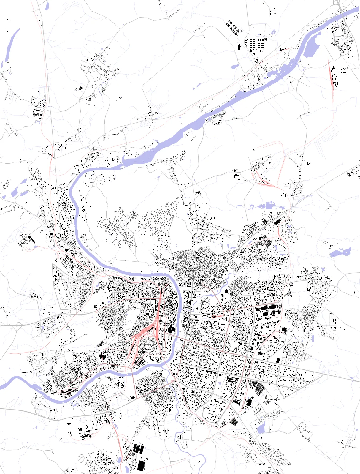 Витебск figure ground plan