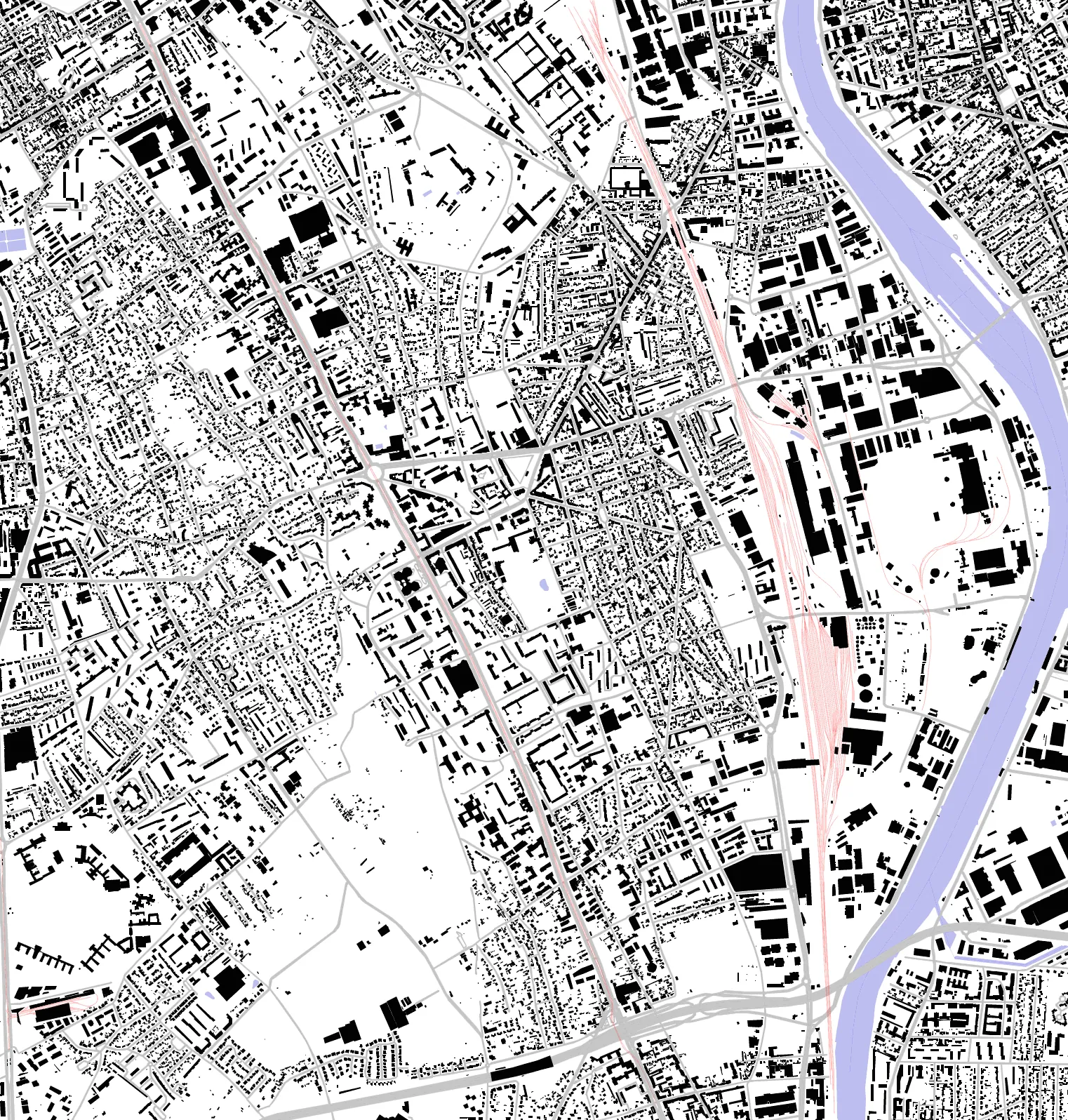 Vitry-sur-Seine plan de masse