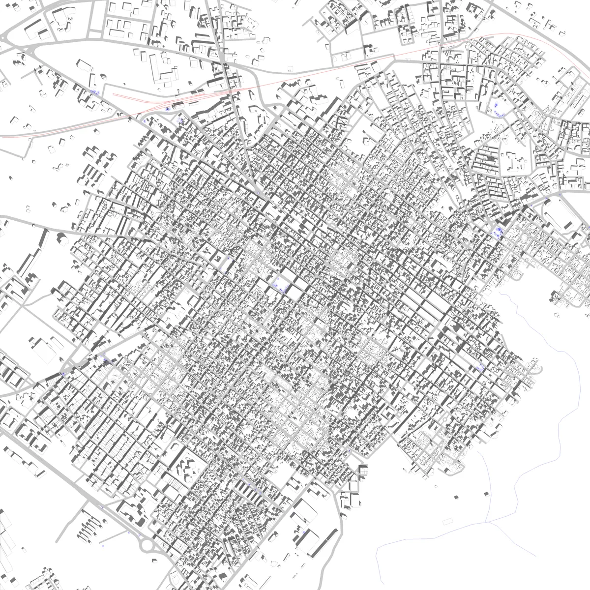 Vittoria site plan (2.5 km)