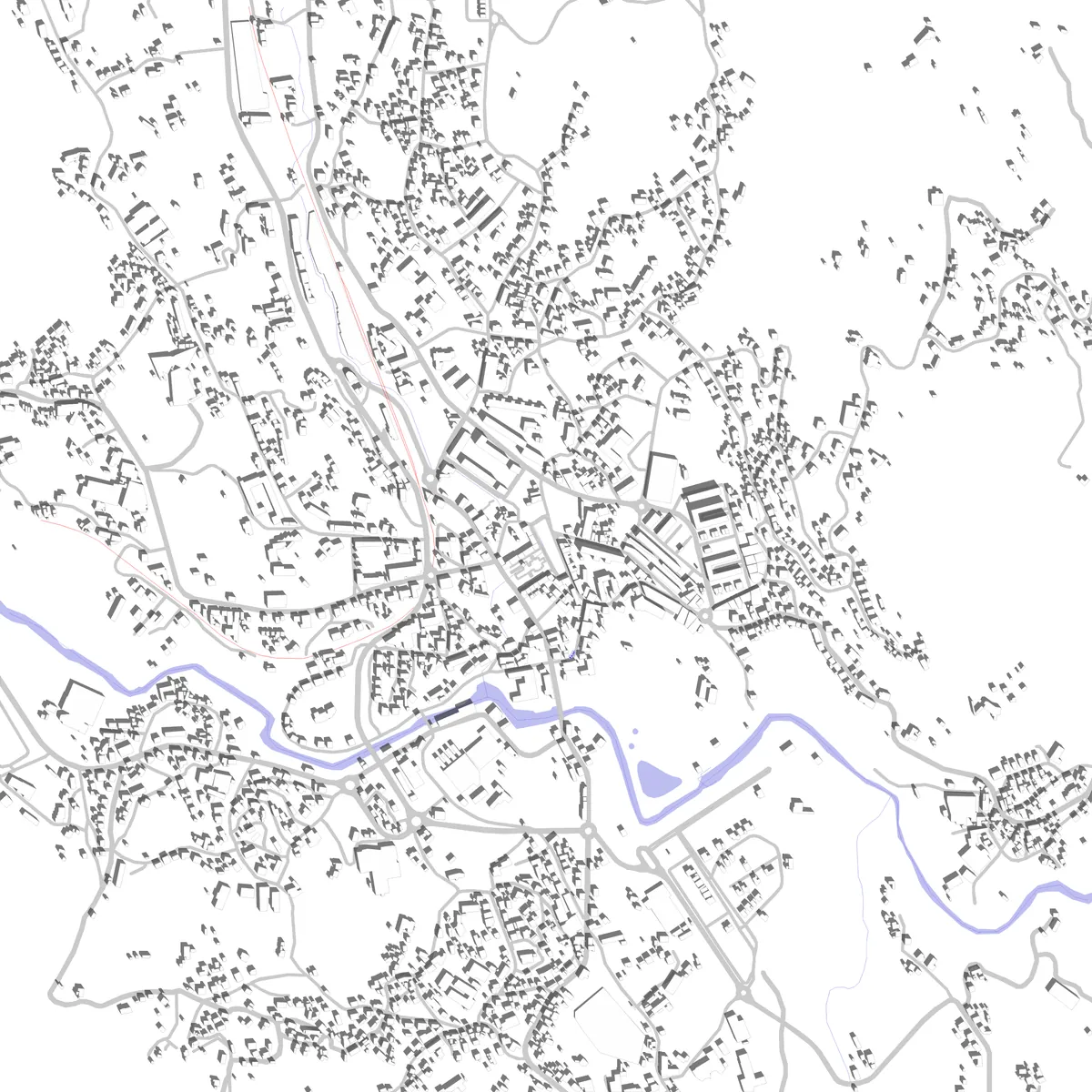 Vizela site plan (2.5 km)