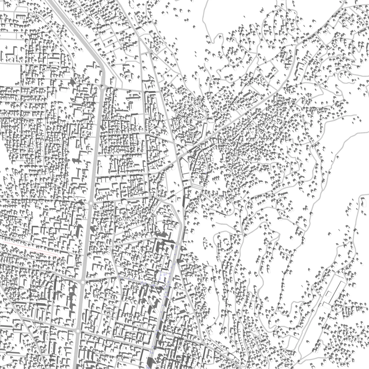 Vlorë site plan (2.5 km)