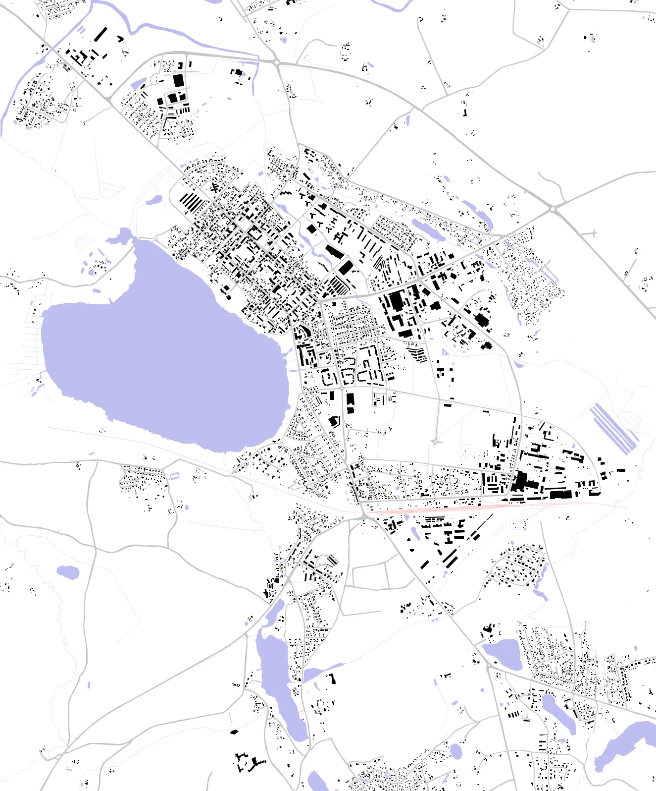 Võru figure ground plan