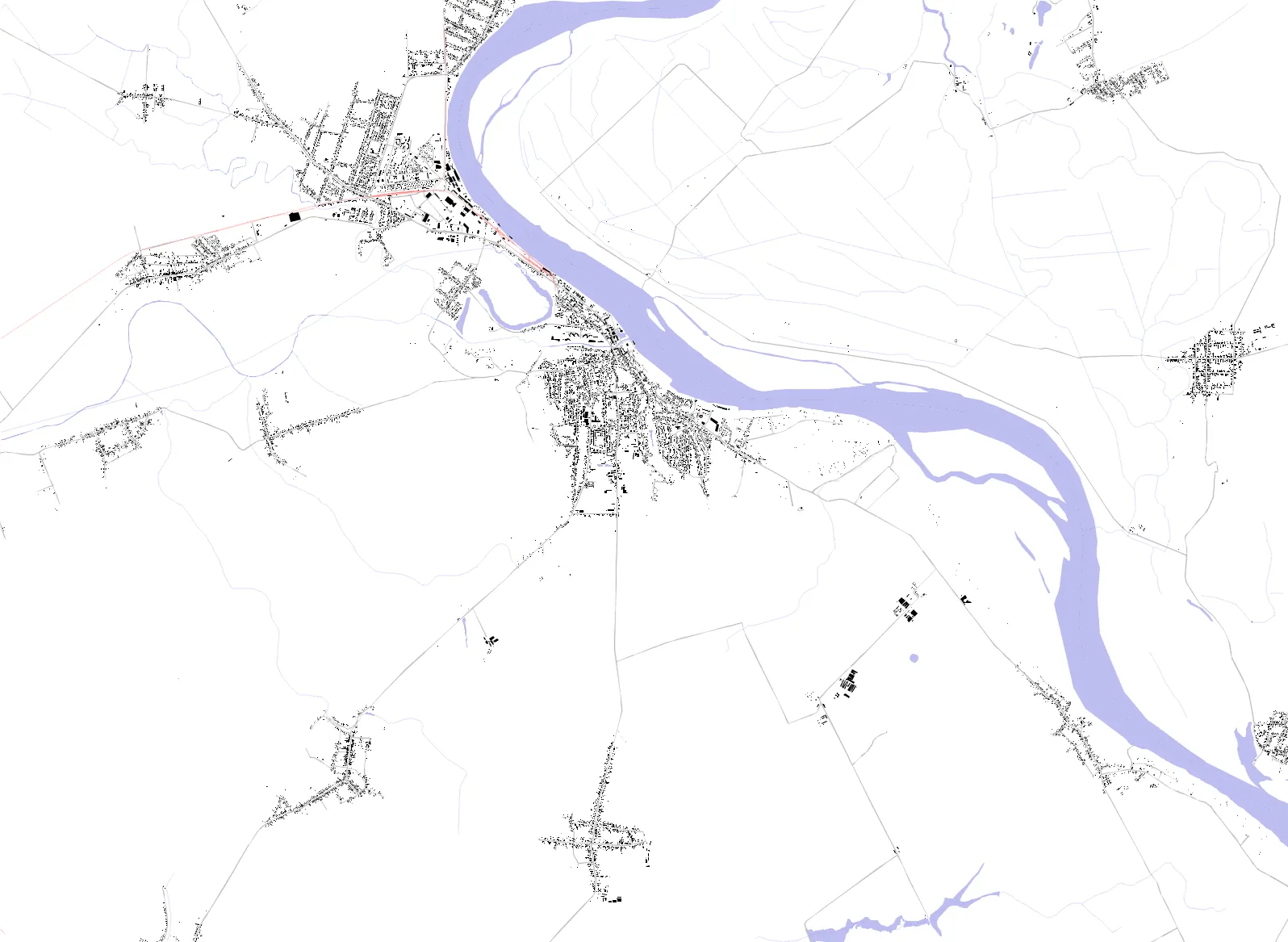 Vukovar figure ground plan