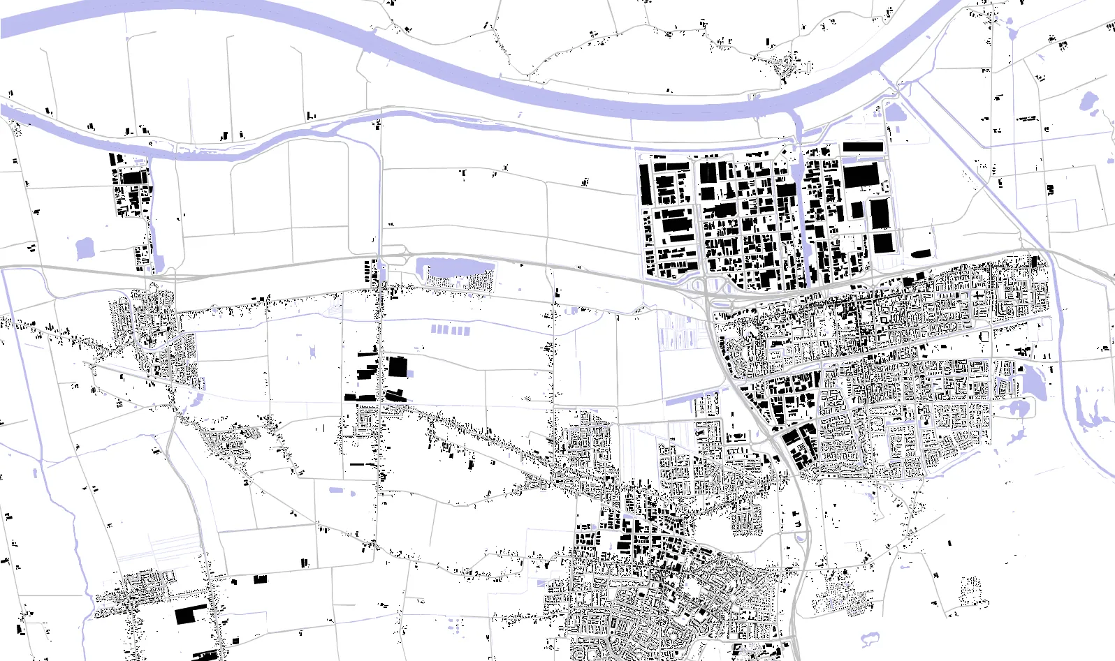 Waalwijk figure ground plan