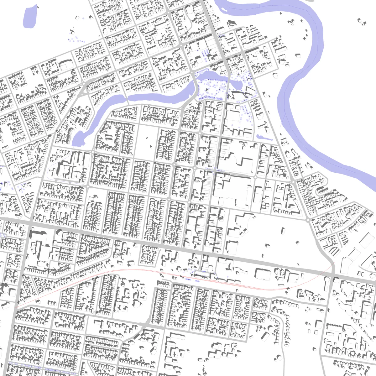 Wagga Wagga site plan (2.5 km)