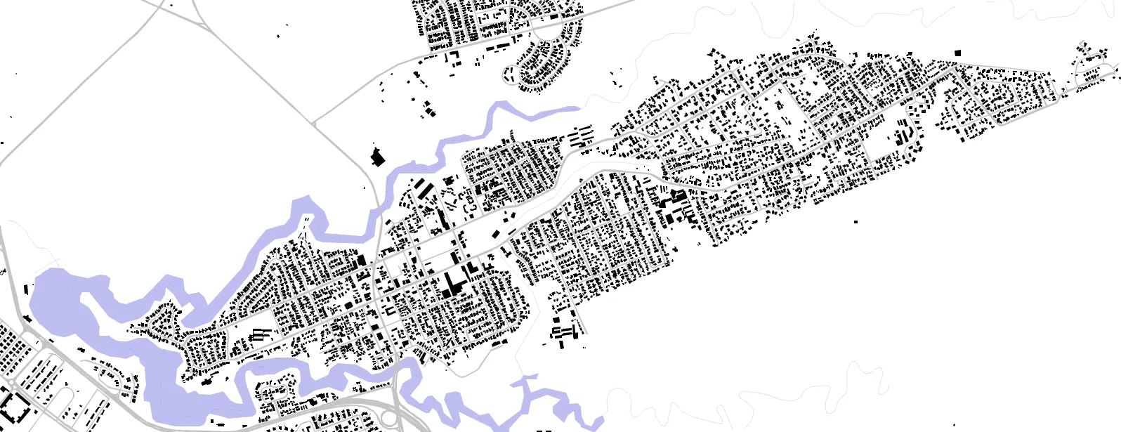 Wahiawa figure ground plan