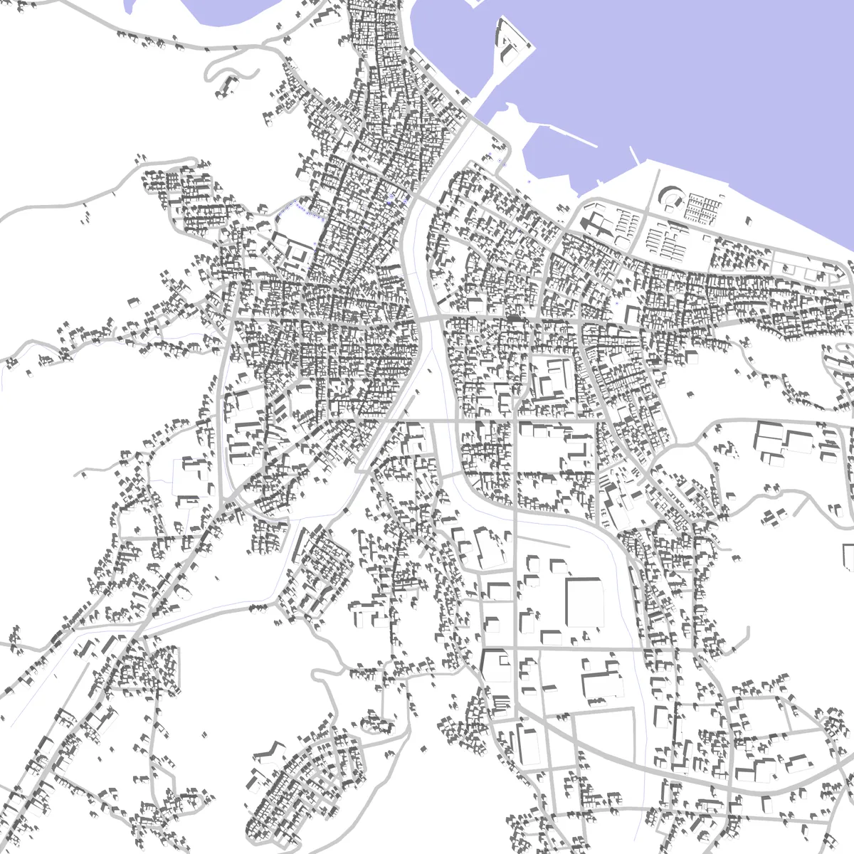 Wajima site plan (2.5 km)