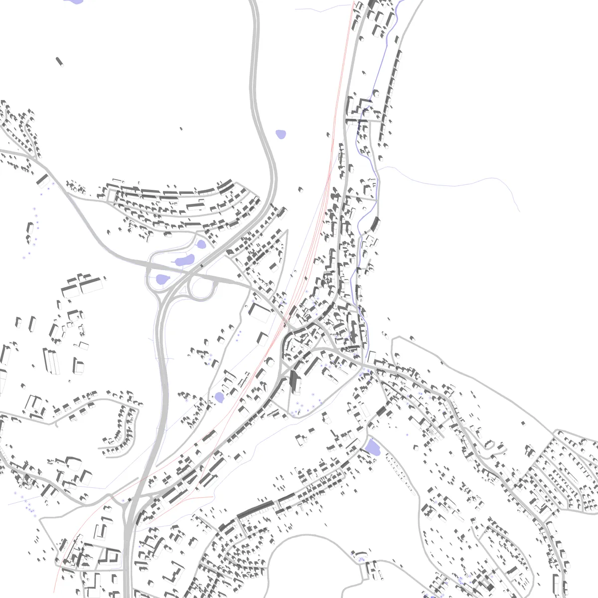 Wałbrzych site plan (2.5 km)