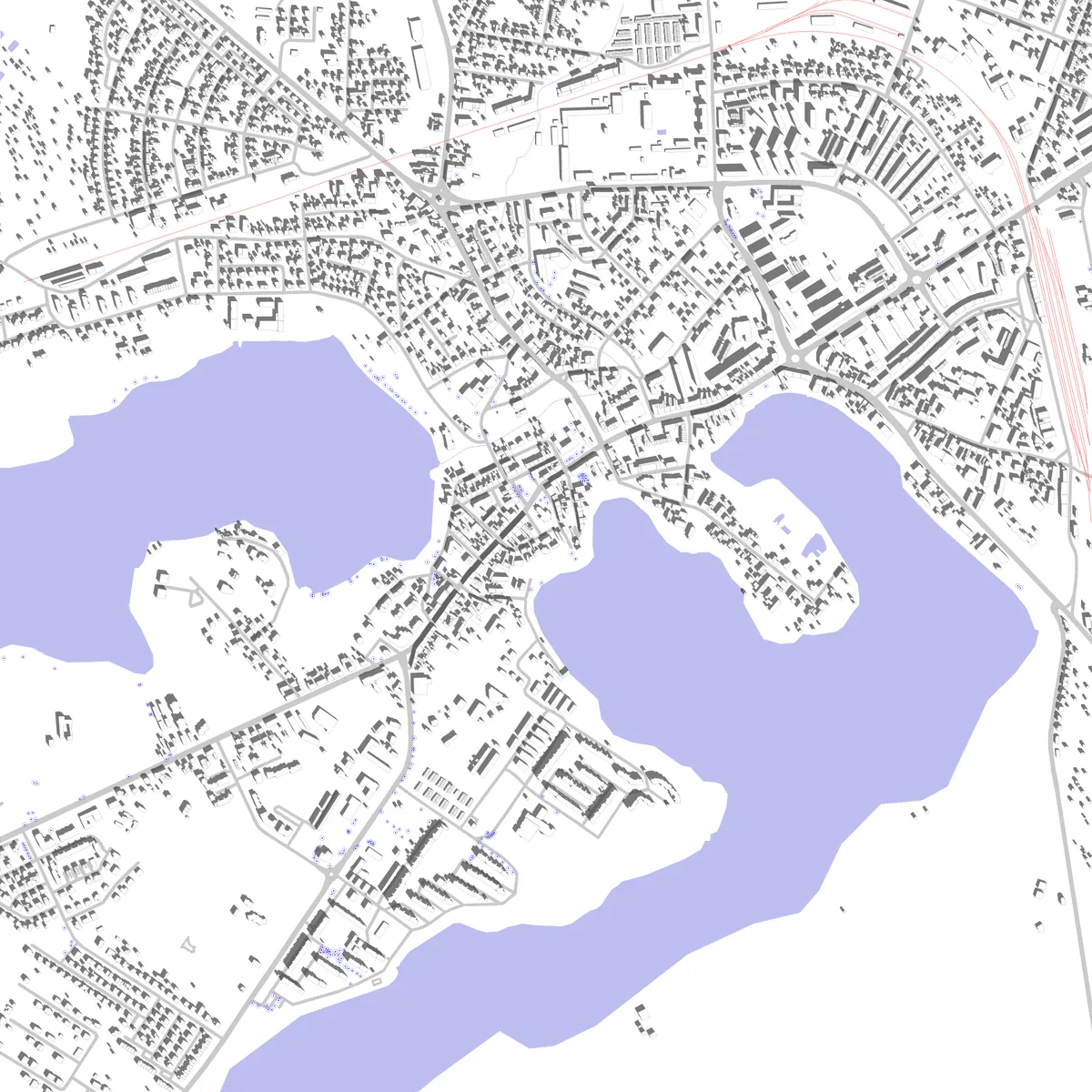 Wałcz site plan (2.5 km)
