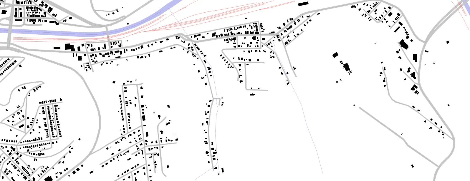Wall figure ground plan