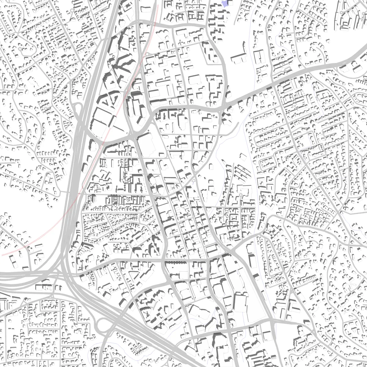 Walnut Creek site plan (2.5 km)