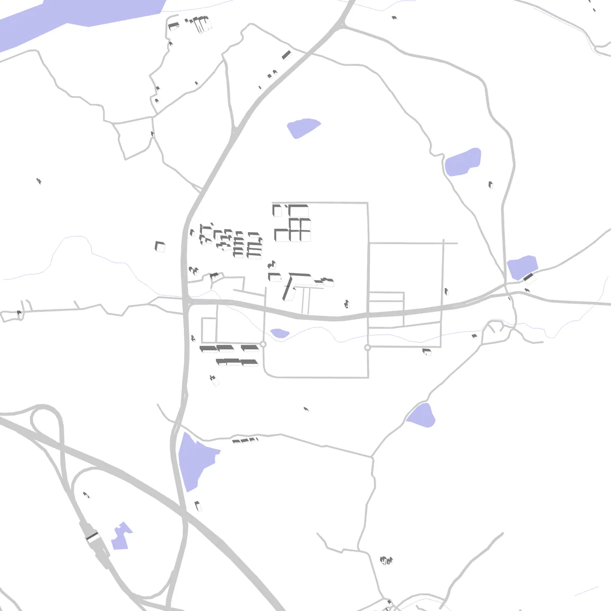 완주 대지현황도 (2.5 km)