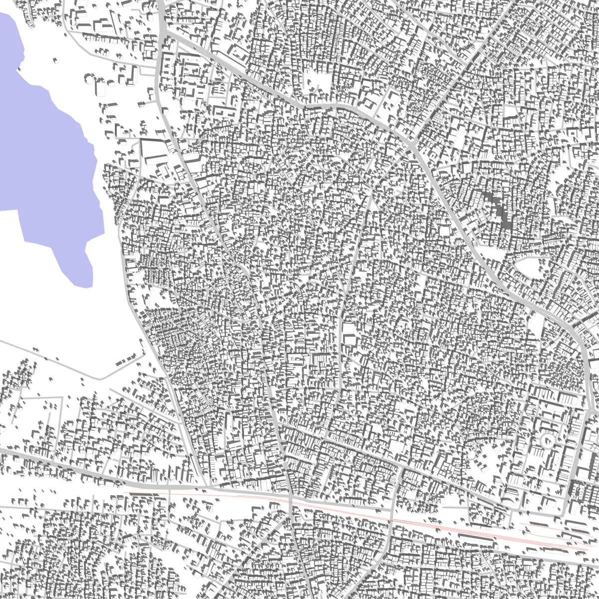Warangal site plan (2.5 km)