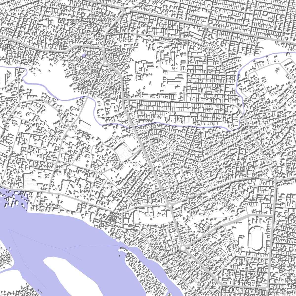 Warri site plan (2.5 km)