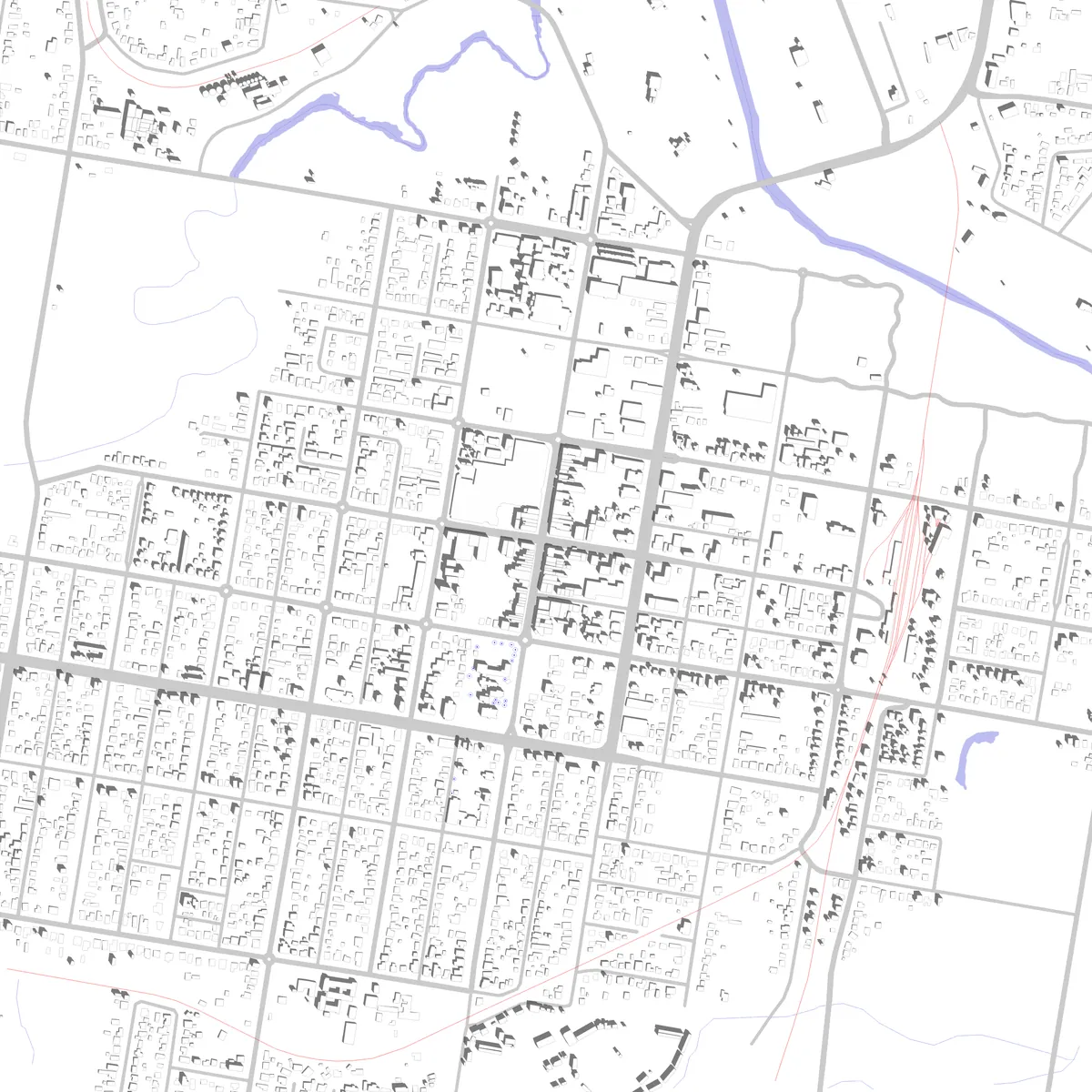 Warwick site plan (2.5 km)