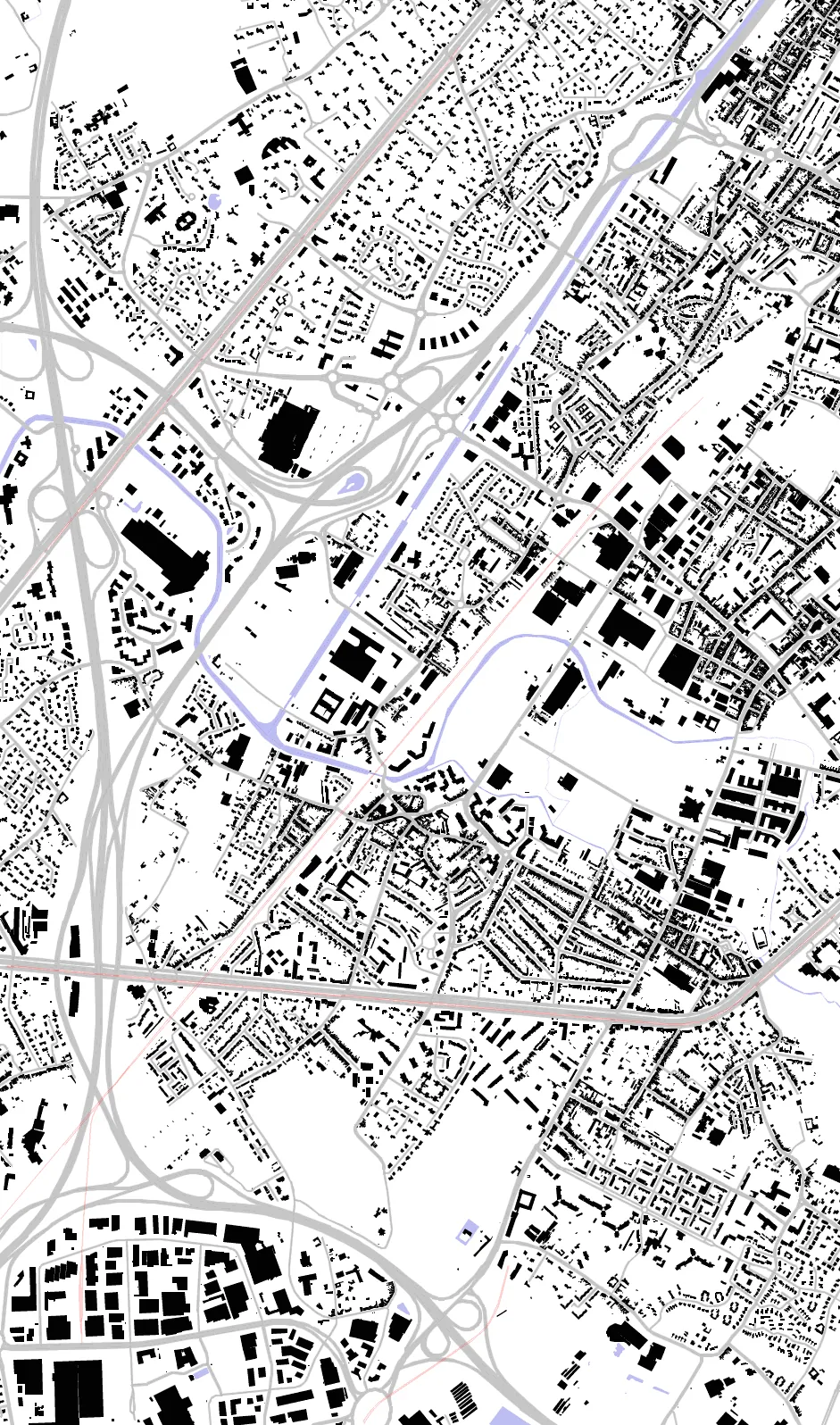 Wasquehal figure ground plan