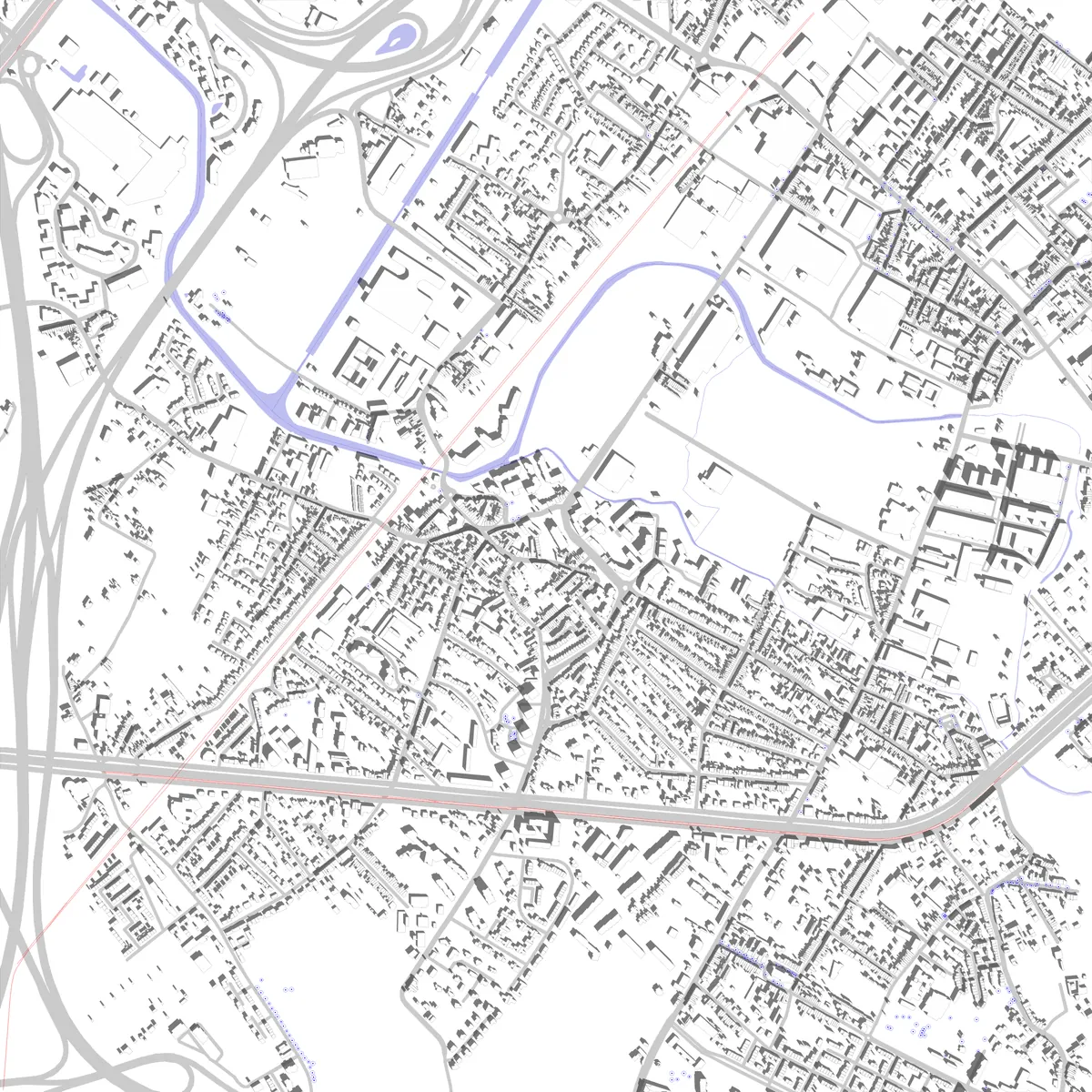 Wasquehal site plan (2.5 km)