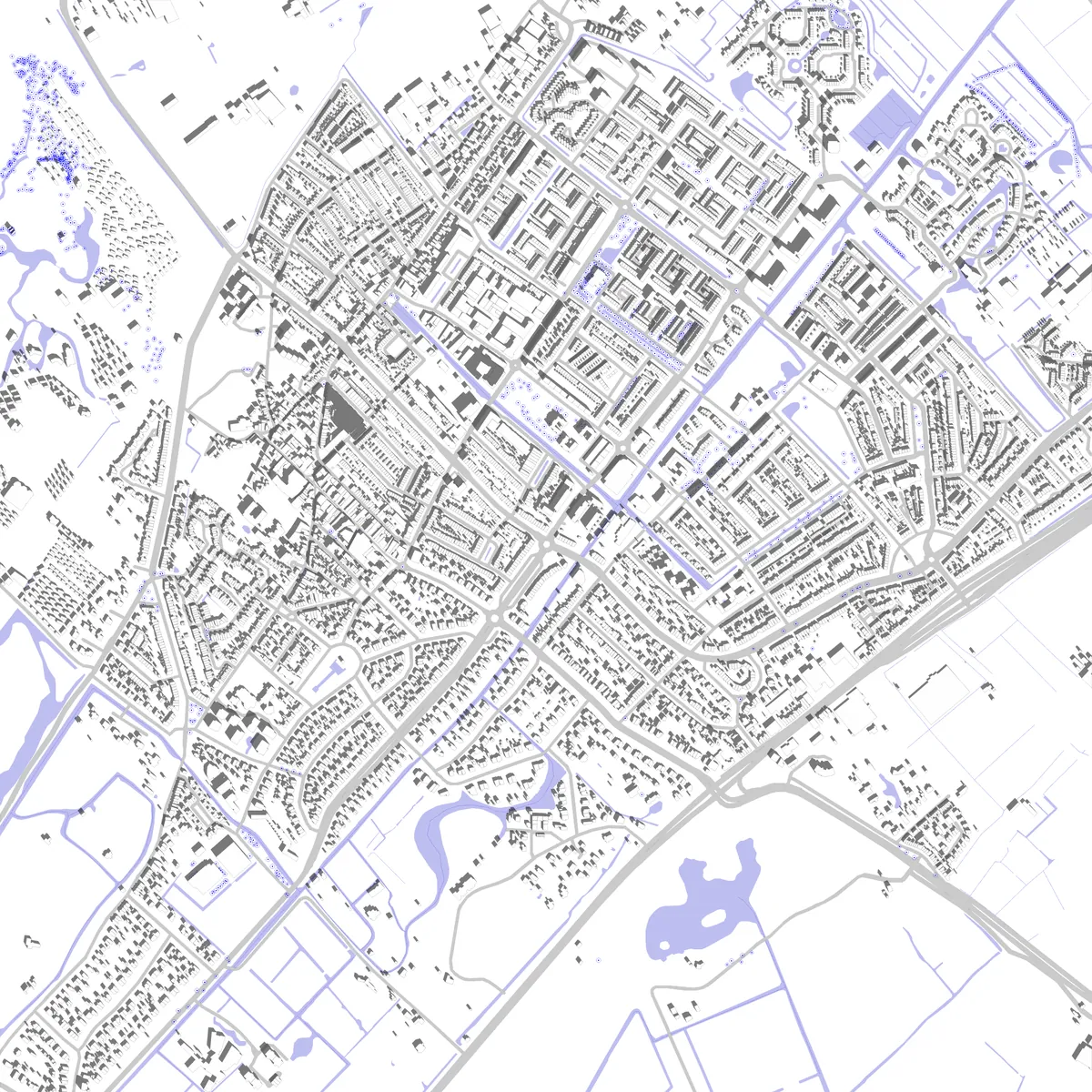 Wassenaar site plan (2.5 km)