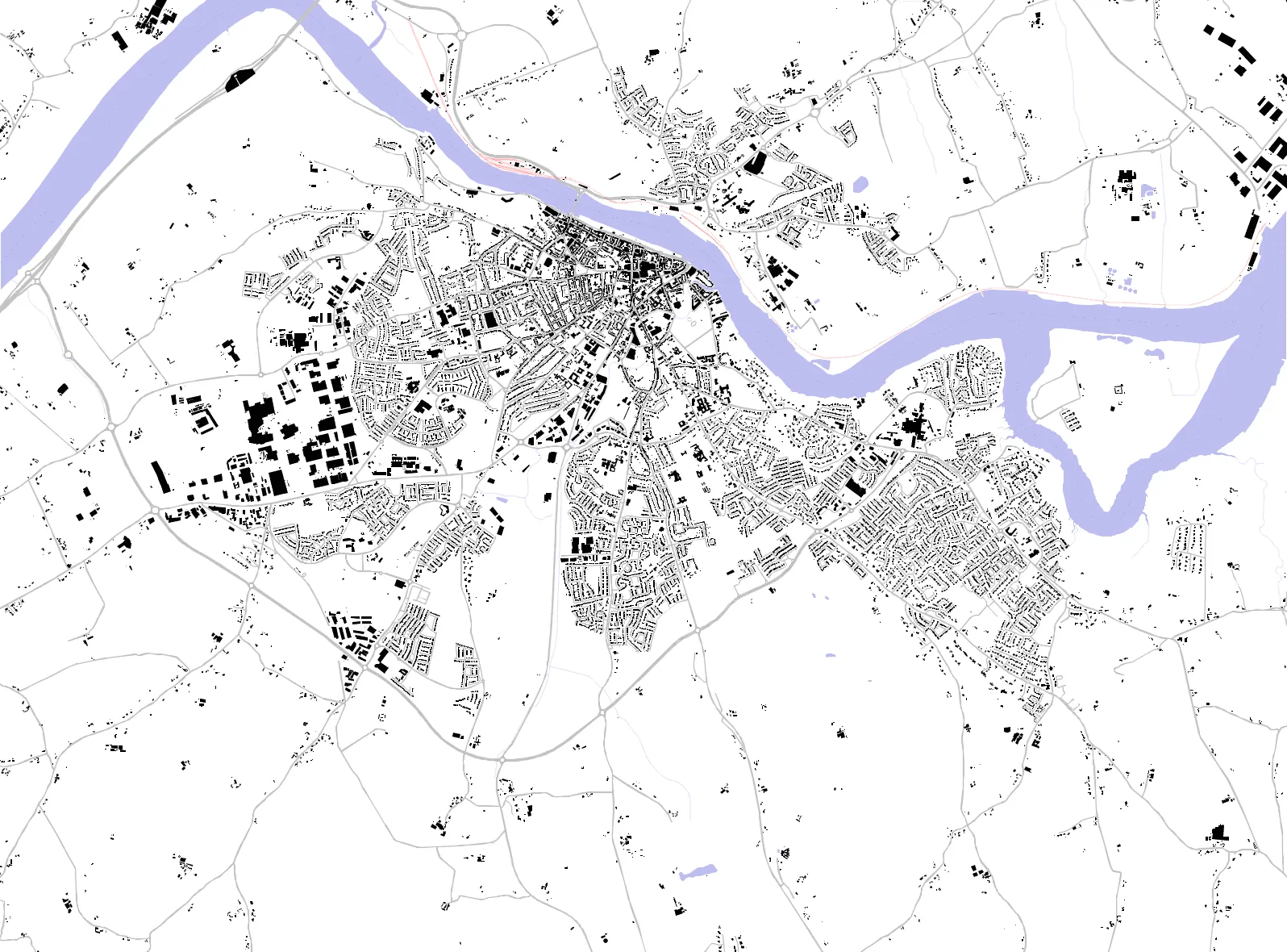 Waterford figure ground plan