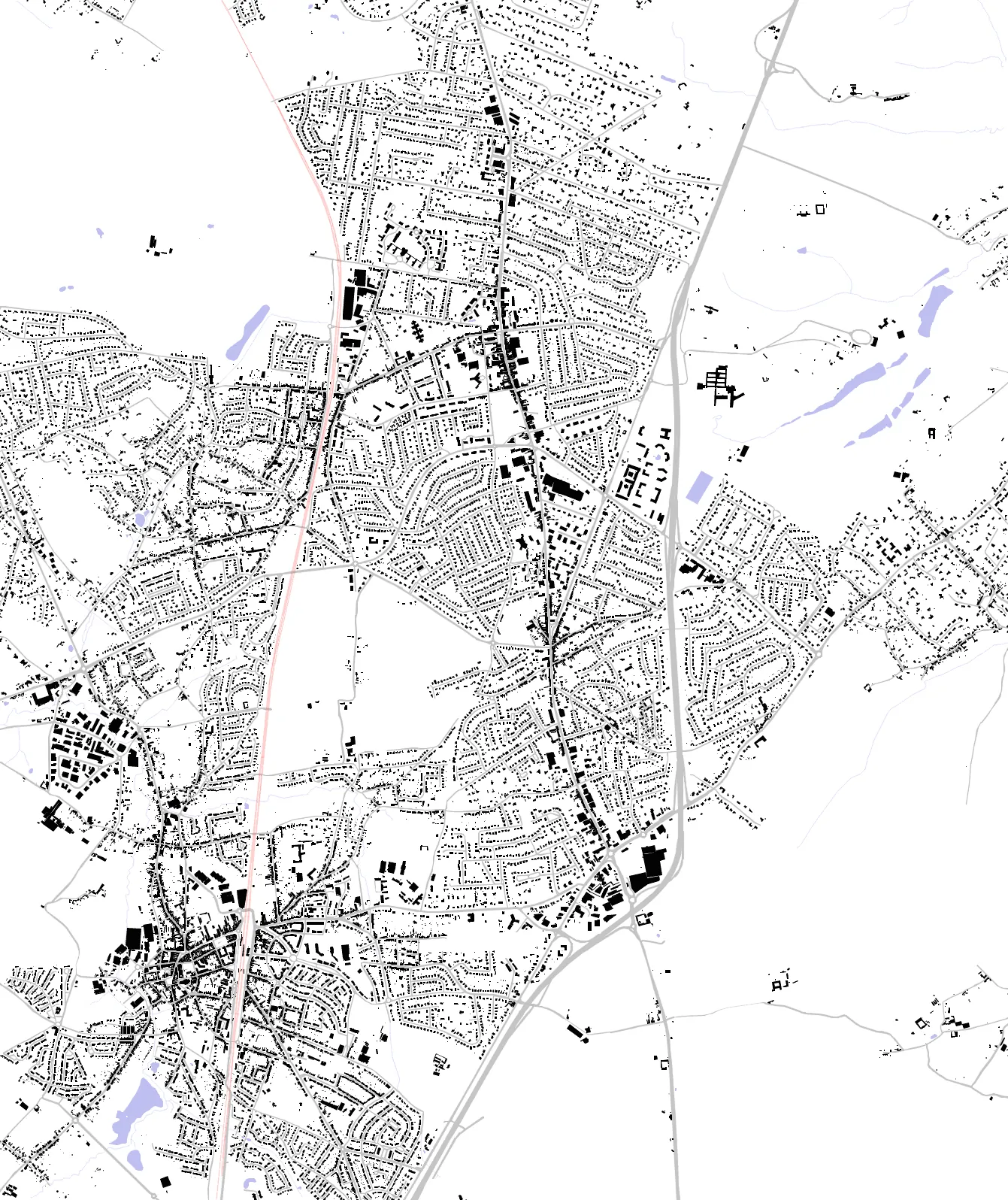 Waterloo figure ground plan