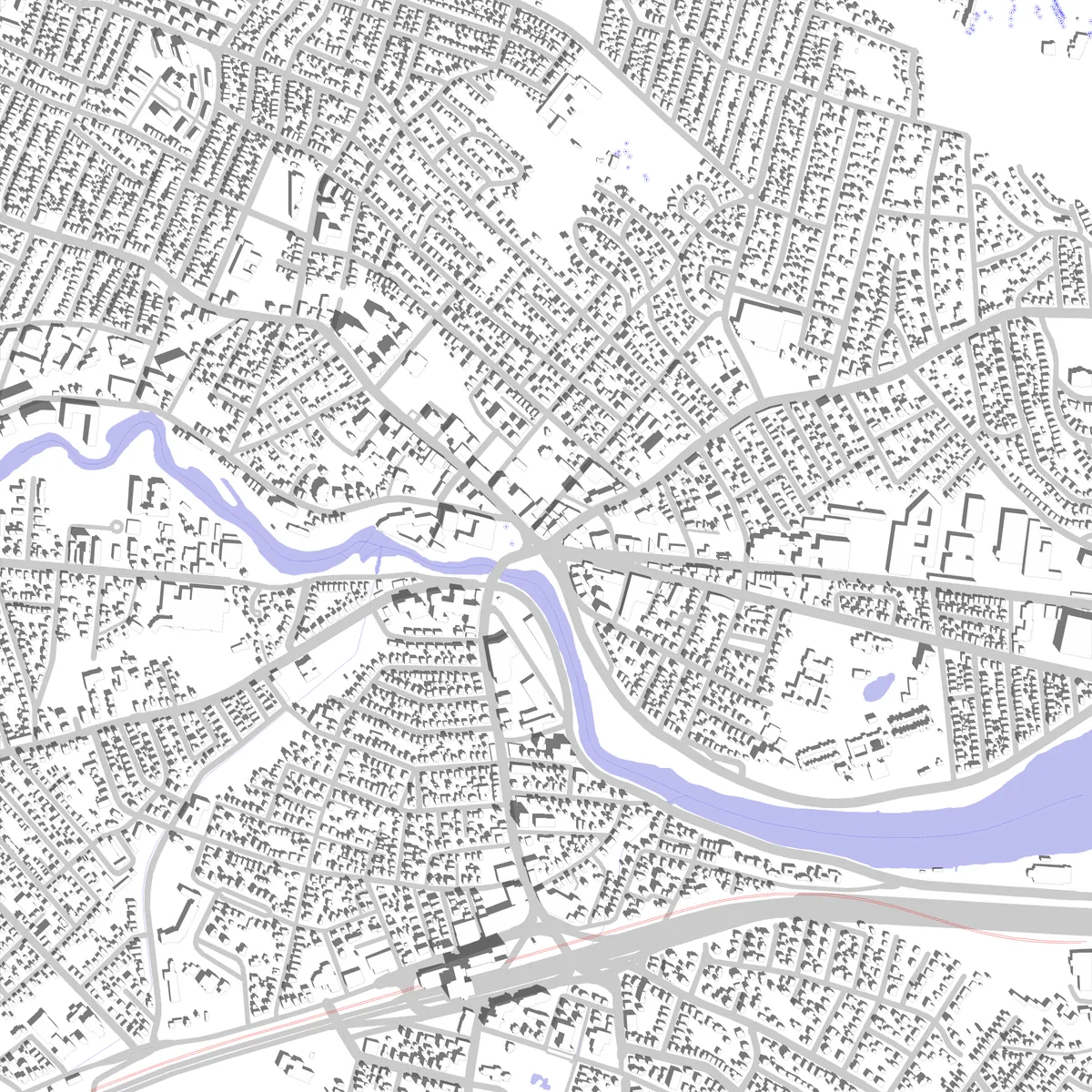 Watertown site plan (2.5 km)