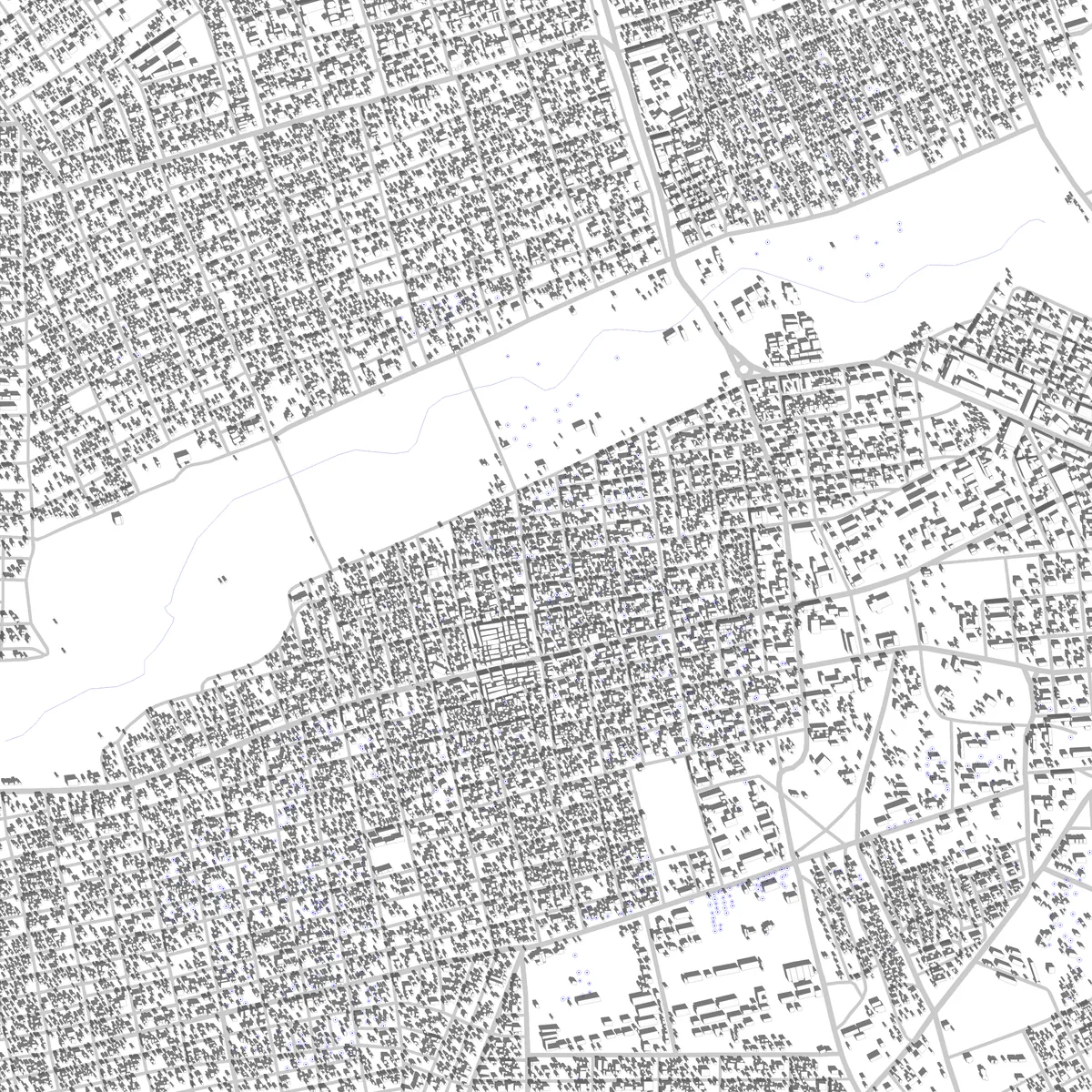 Wau site plan (2.5 km)
