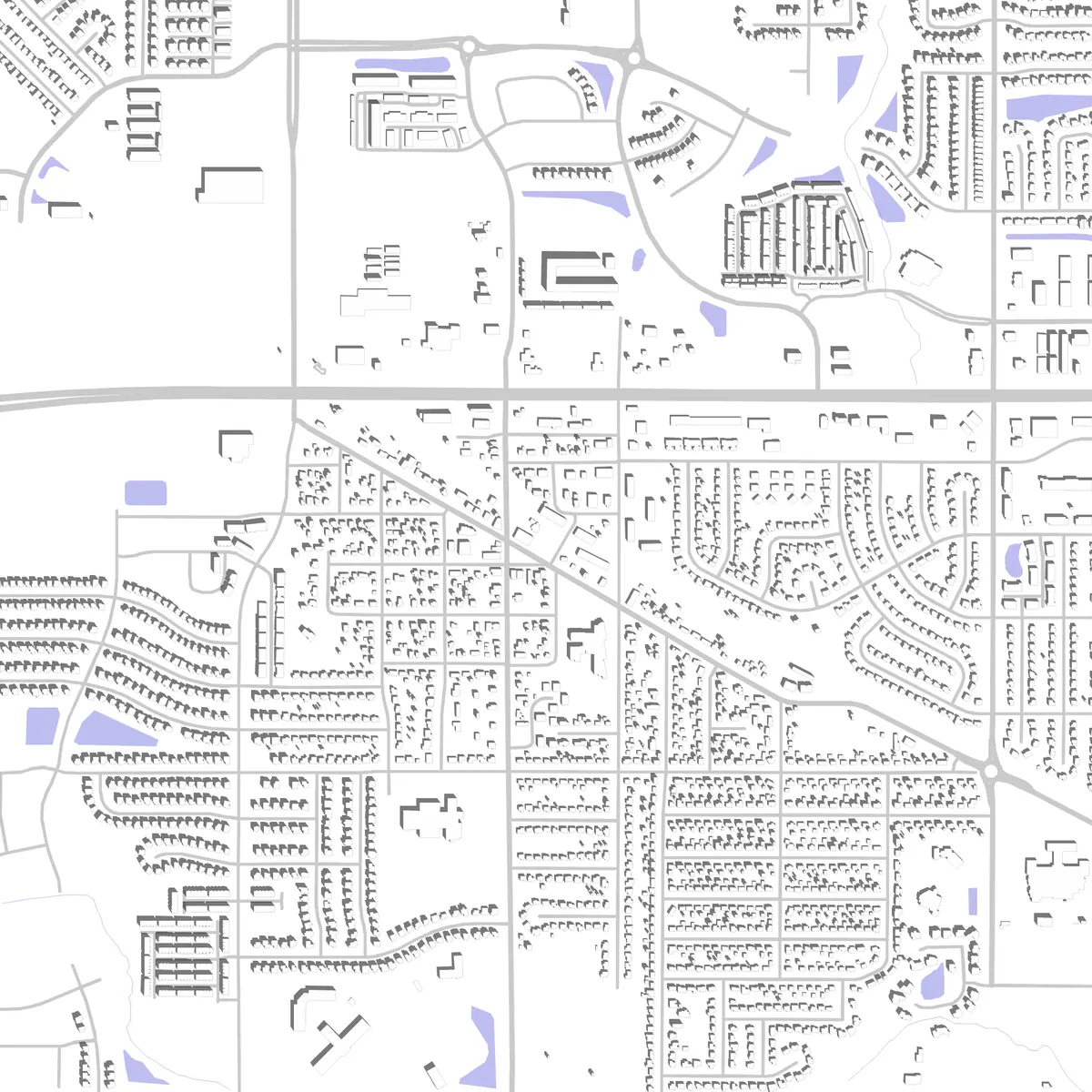 Waukee site plan (2.5 km)