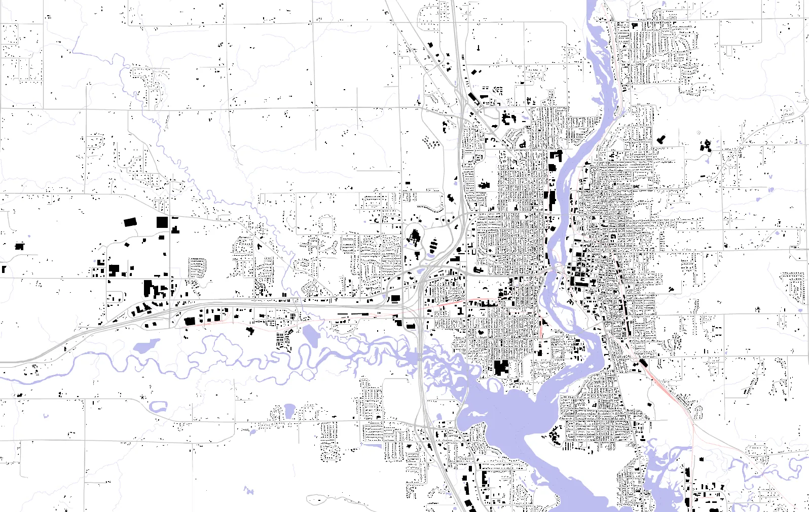 Wausau figure ground plan