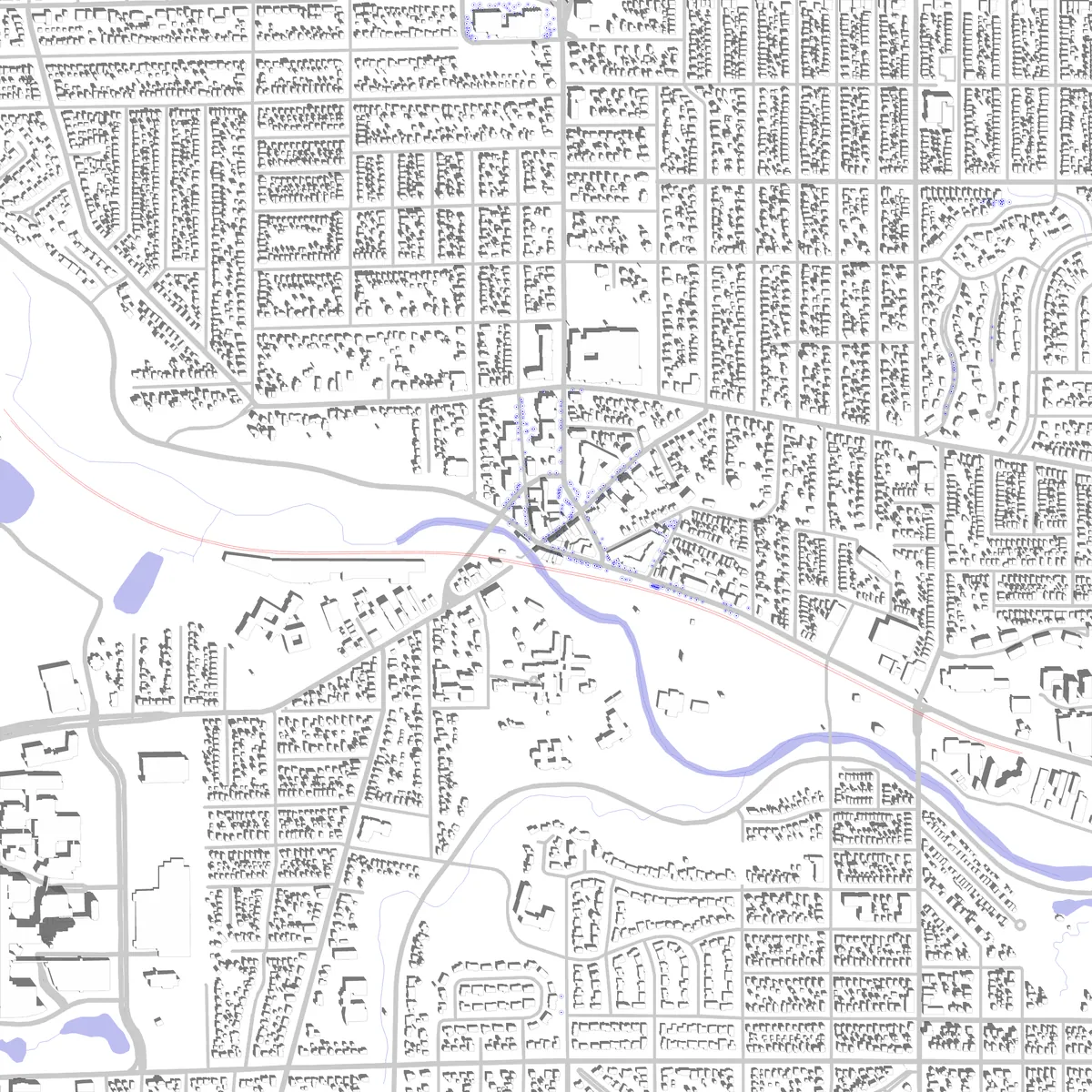 Wauwatosa site plan (2.5 km)